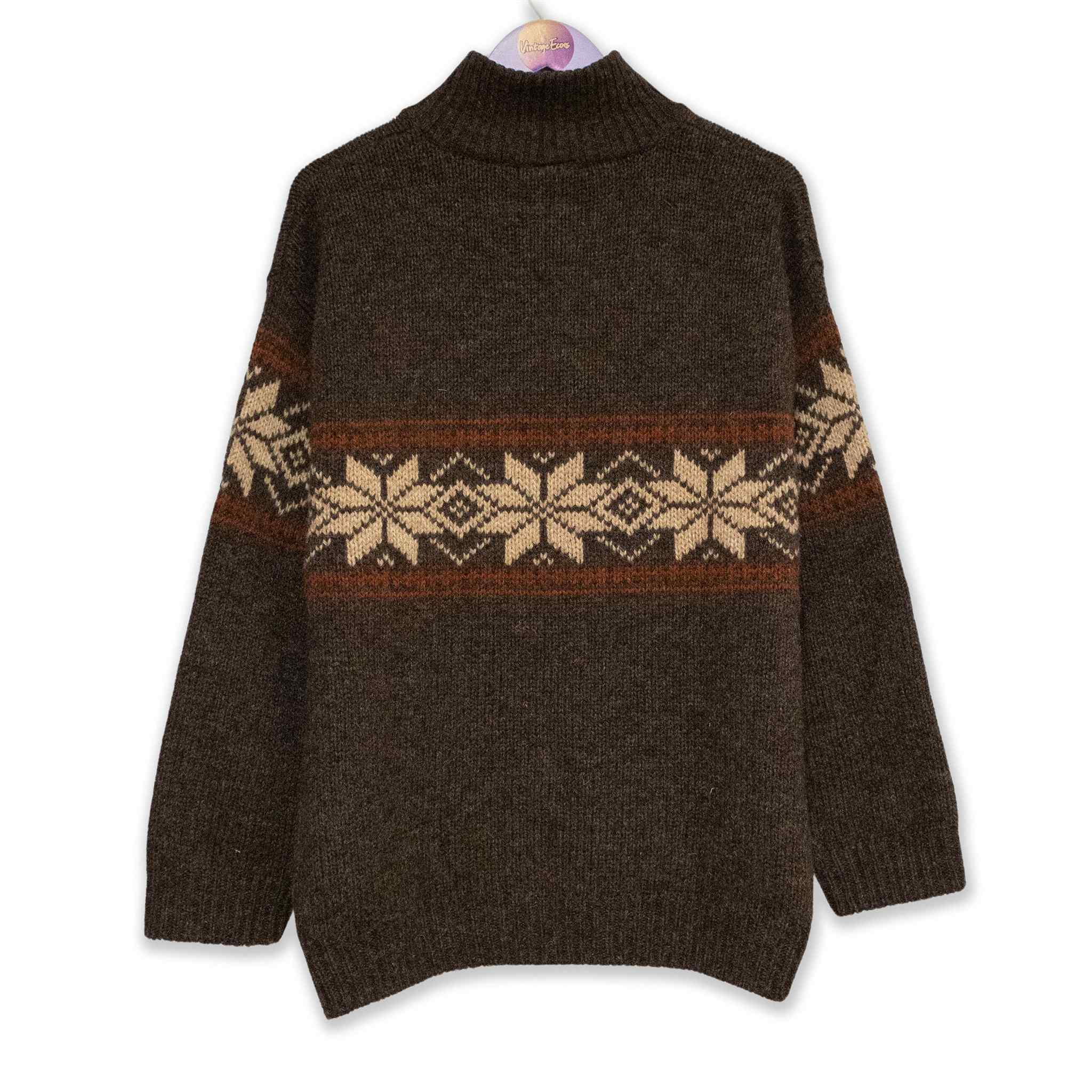 Maglione Vintage 100% lana - Taglia XL