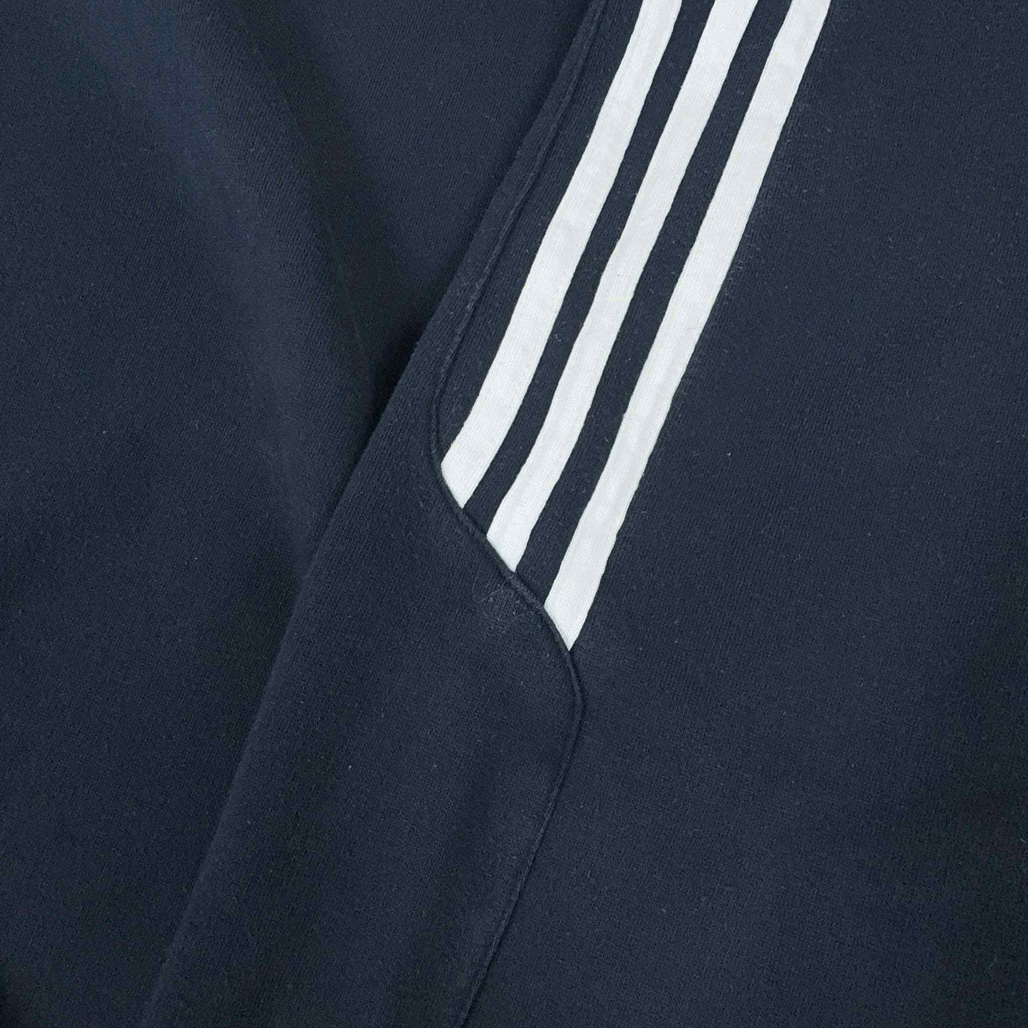 Felpa Adidas Vintage anni 2000 blu scuro - Taglia L uomo