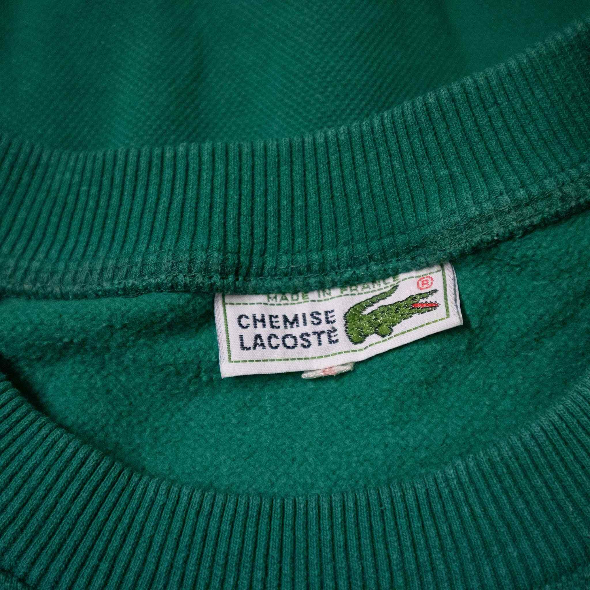 Felpa Lacoste Vintage - Taglia S/M uomo