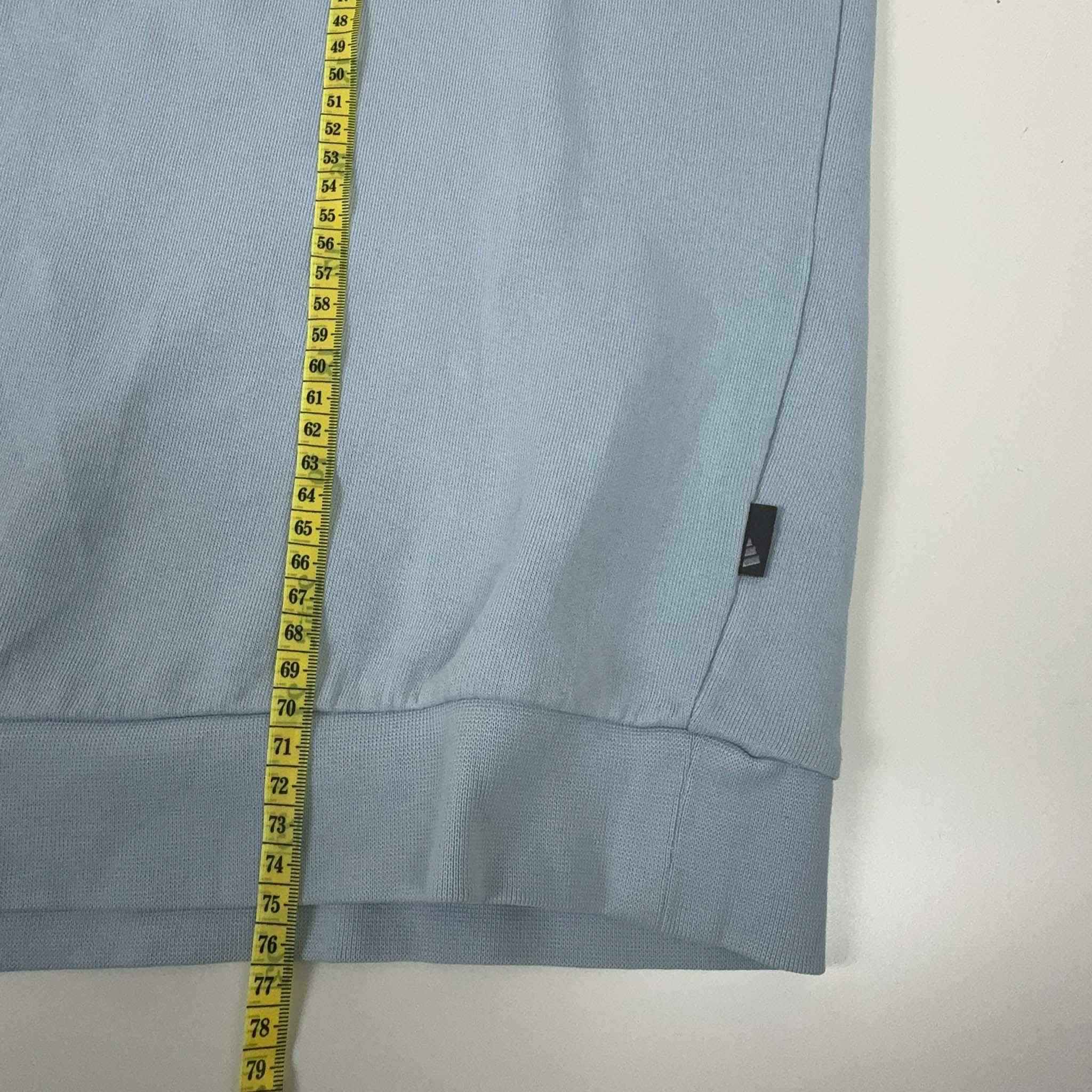 Felpa Adidas Vintage anni 2000 azzurra - Taglia M/L uomo