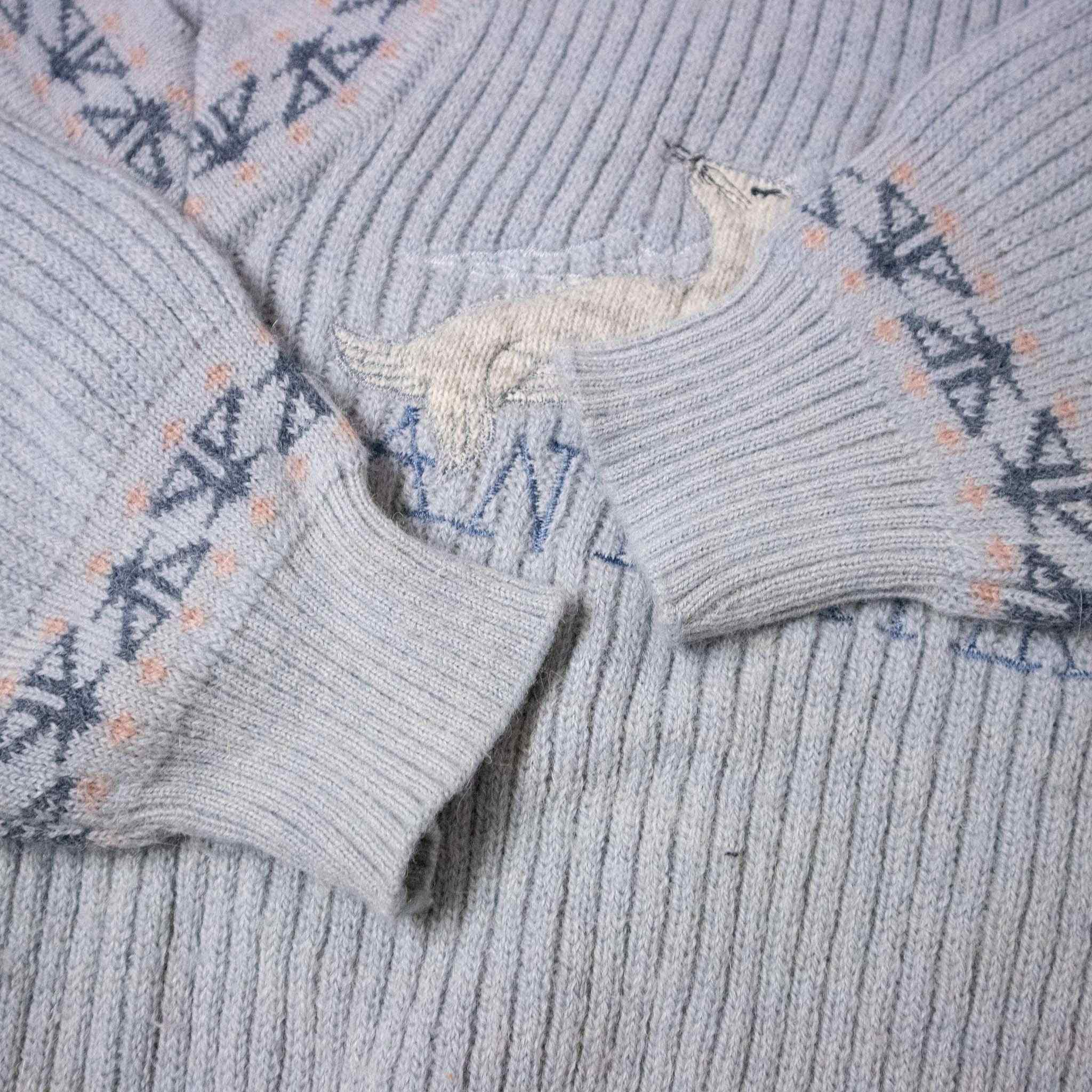 Vintage wool and alpaca blend sweater - Size XL