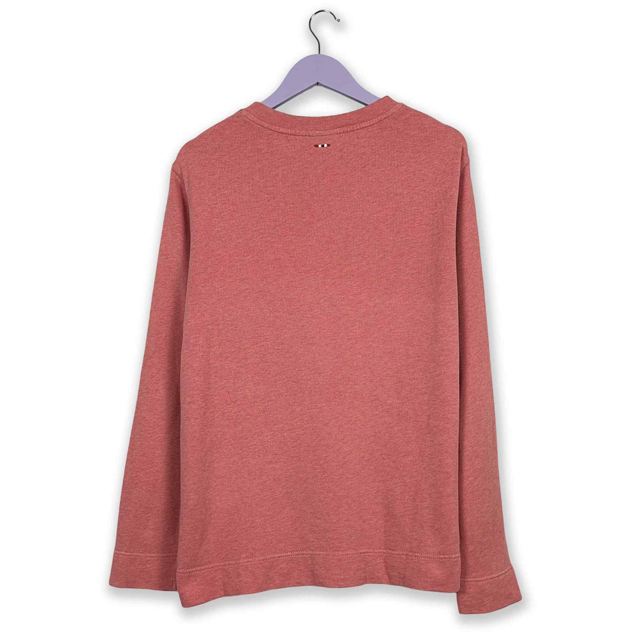 Napapijri Light Pink Crewneck Sweatshirt - Size L Men