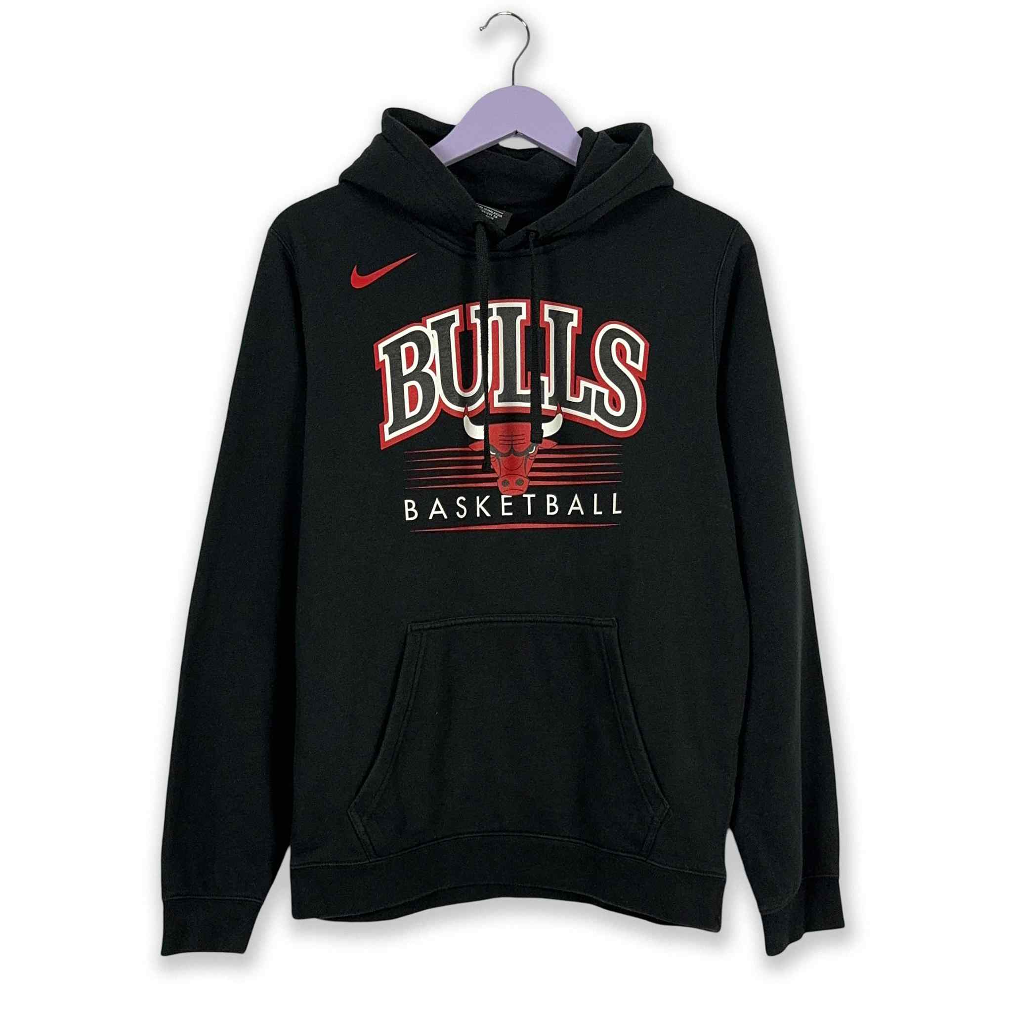 Nike Chicago Bulls Black Hoodie - Men's Size S