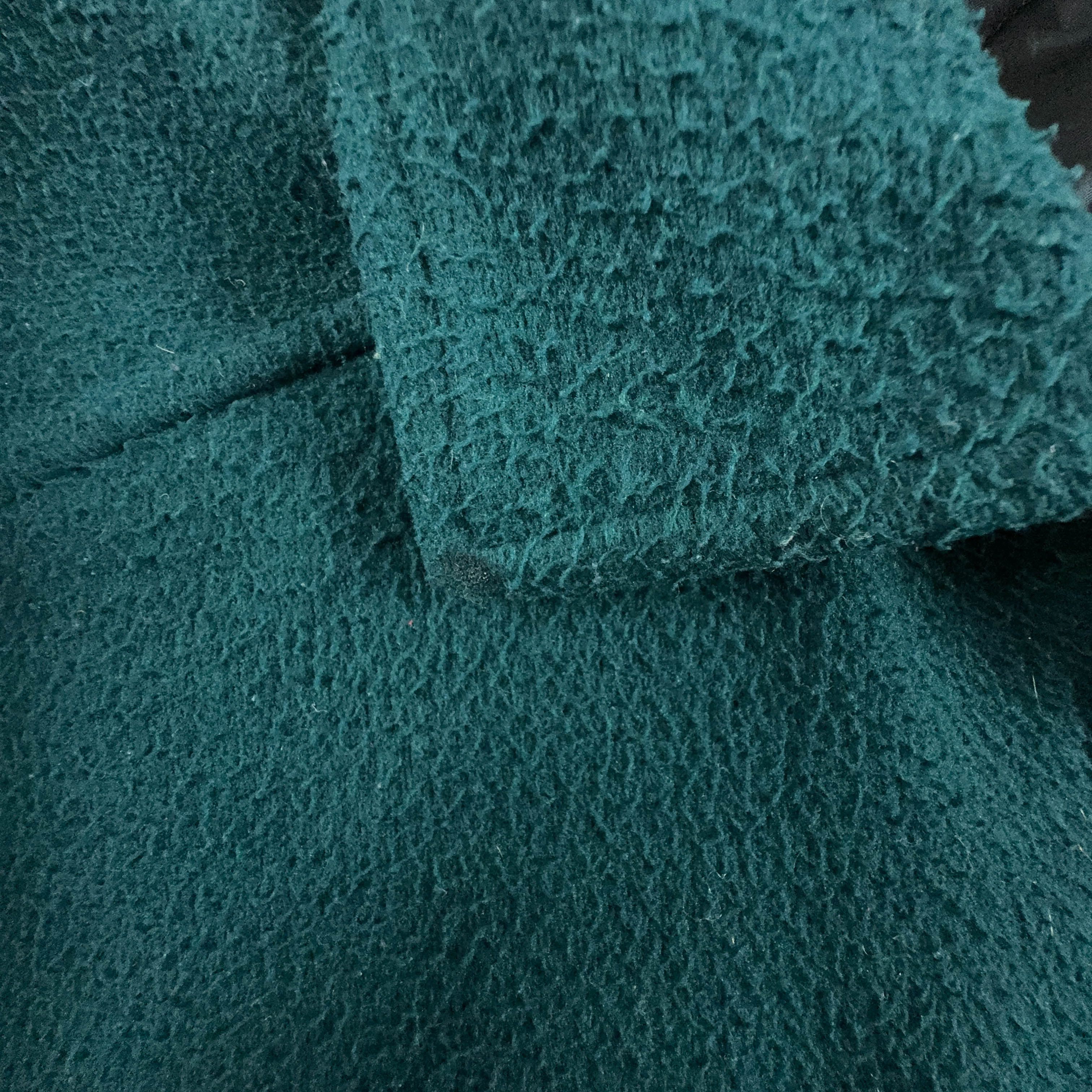 Dark Green Full Zip Vintage Fleece 80's - Size XL/XXL Men