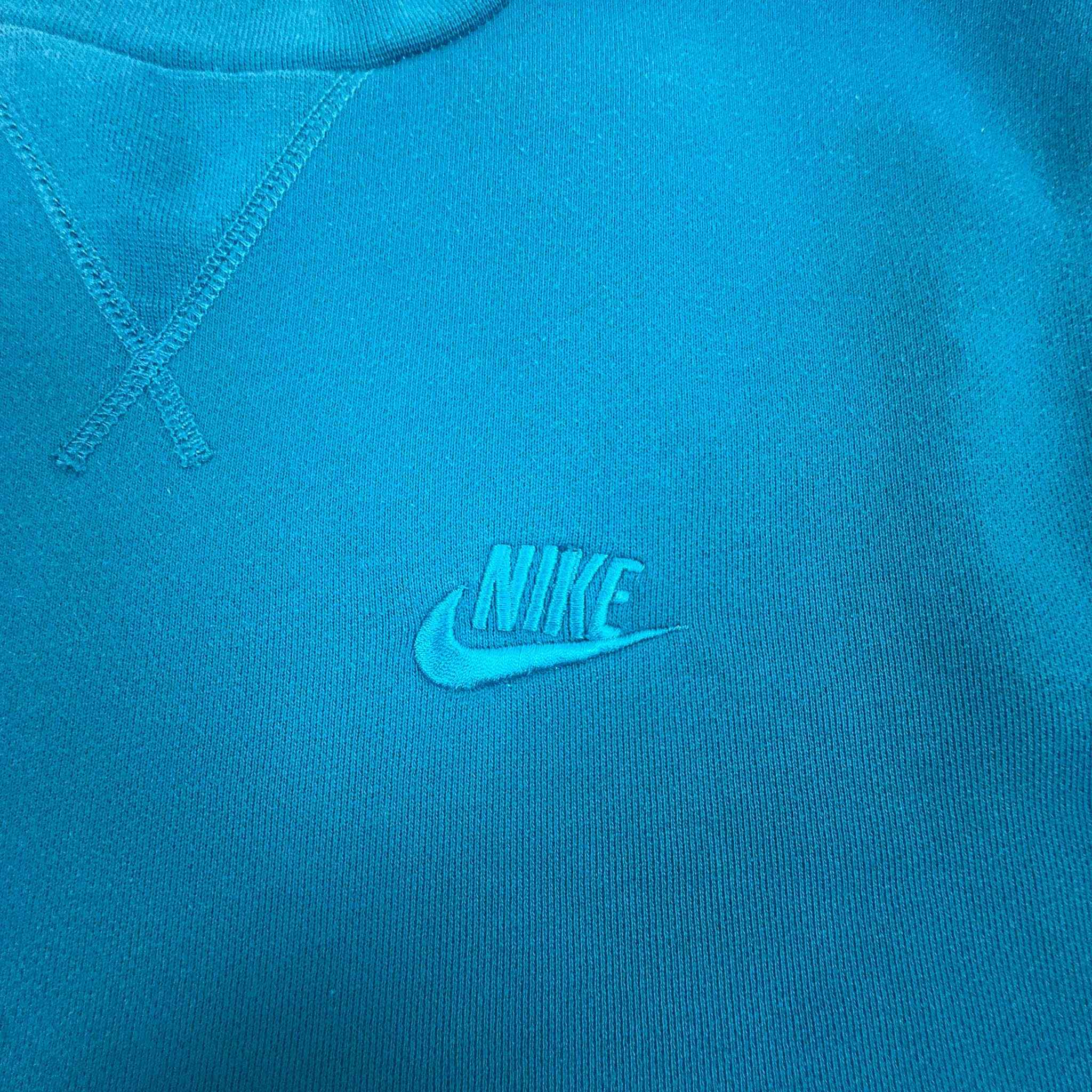 Felpa Nike blu girocollo - Taglia L uomo