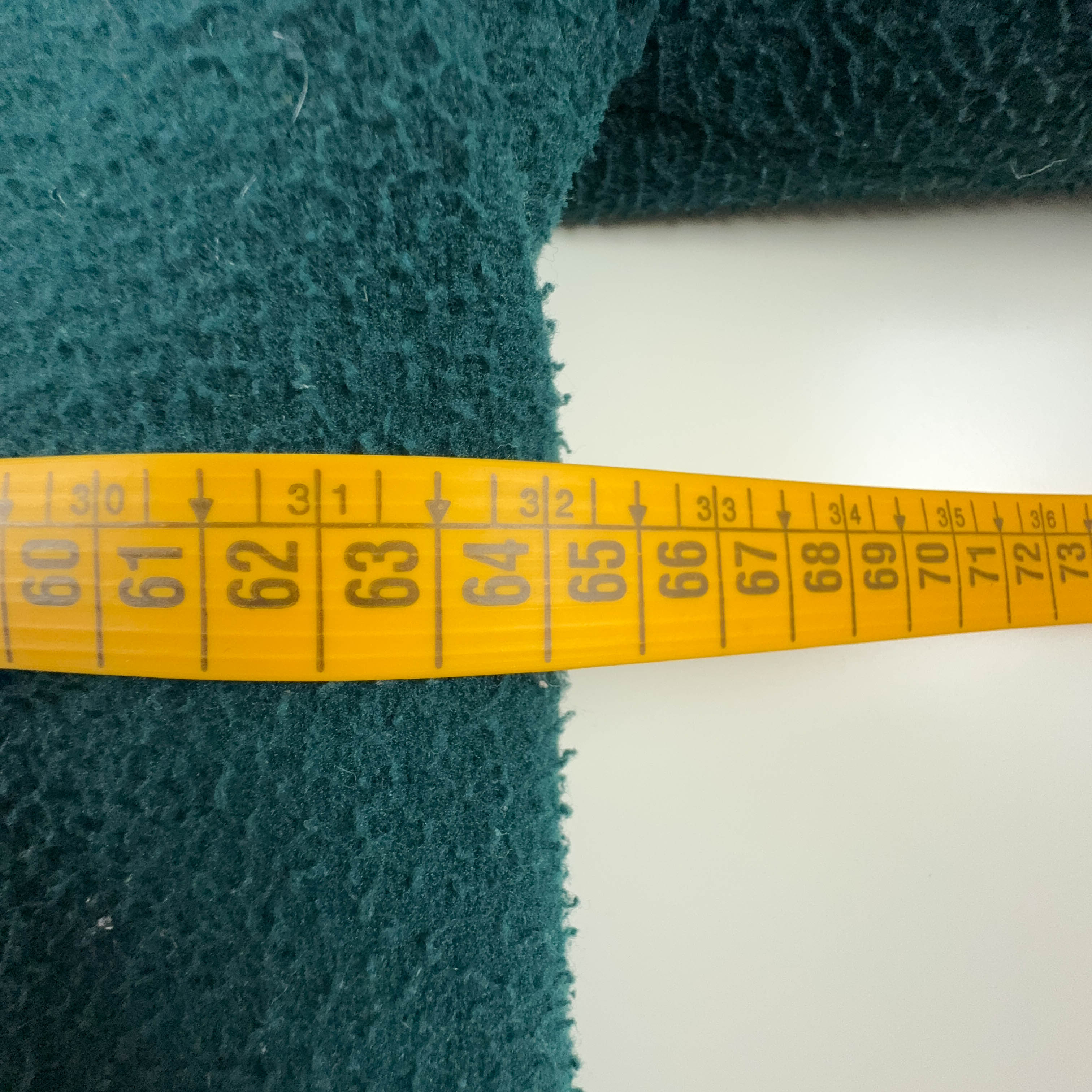 Dark Green Full Zip Vintage Fleece 80's - Size XL/XXL Men