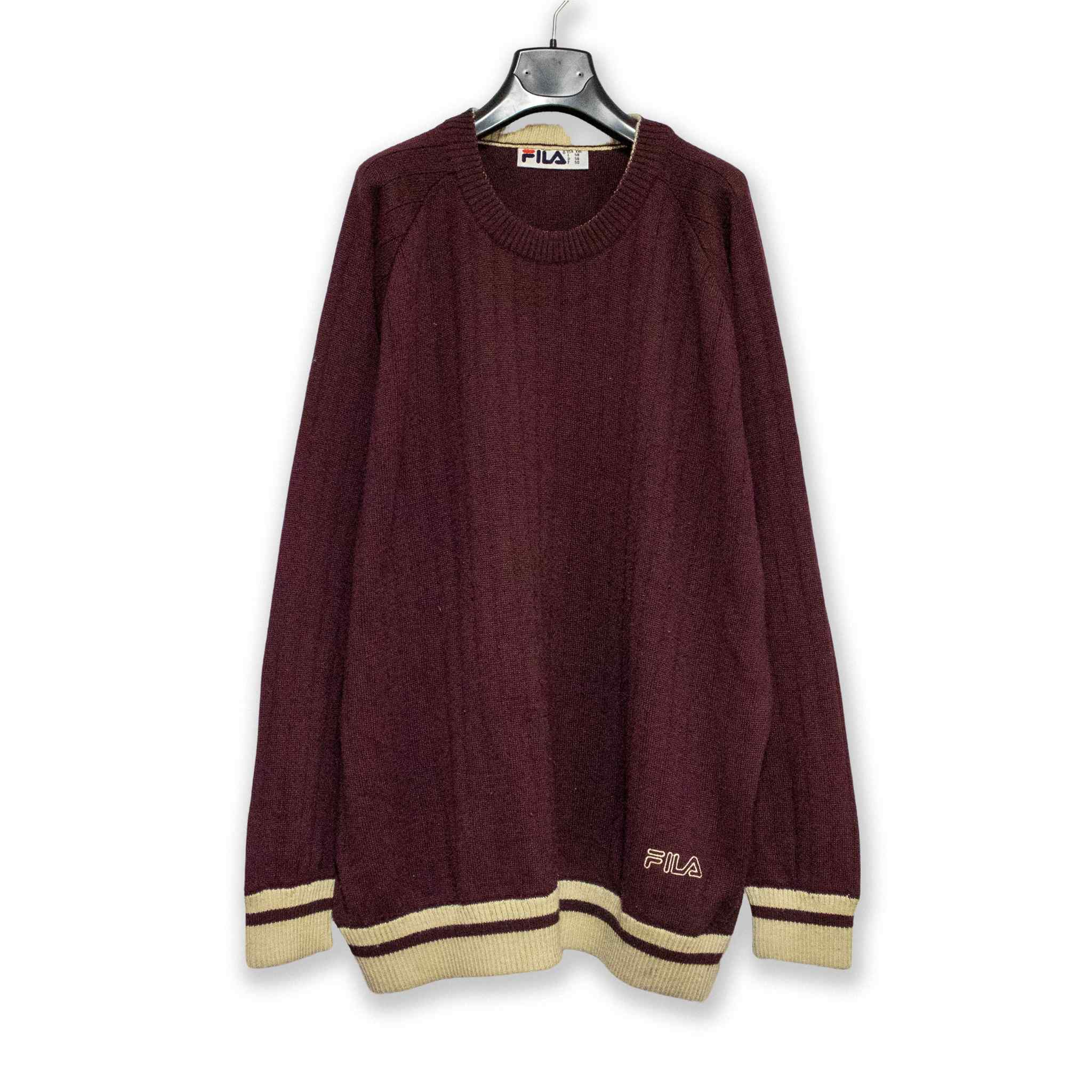 Maglione Fila Vintage misto lana - Taglia XXL