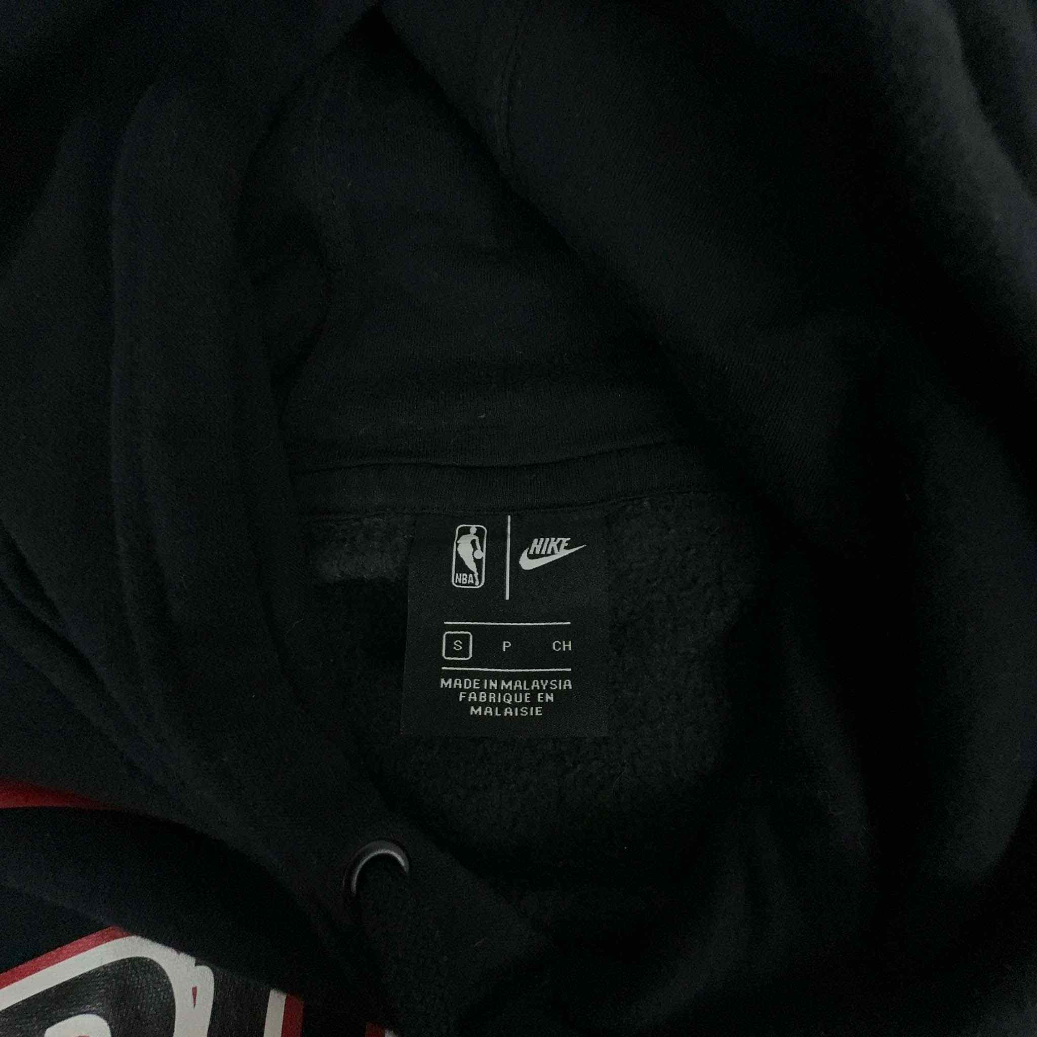 Nike Chicago Bulls Black Hoodie - Men's Size S