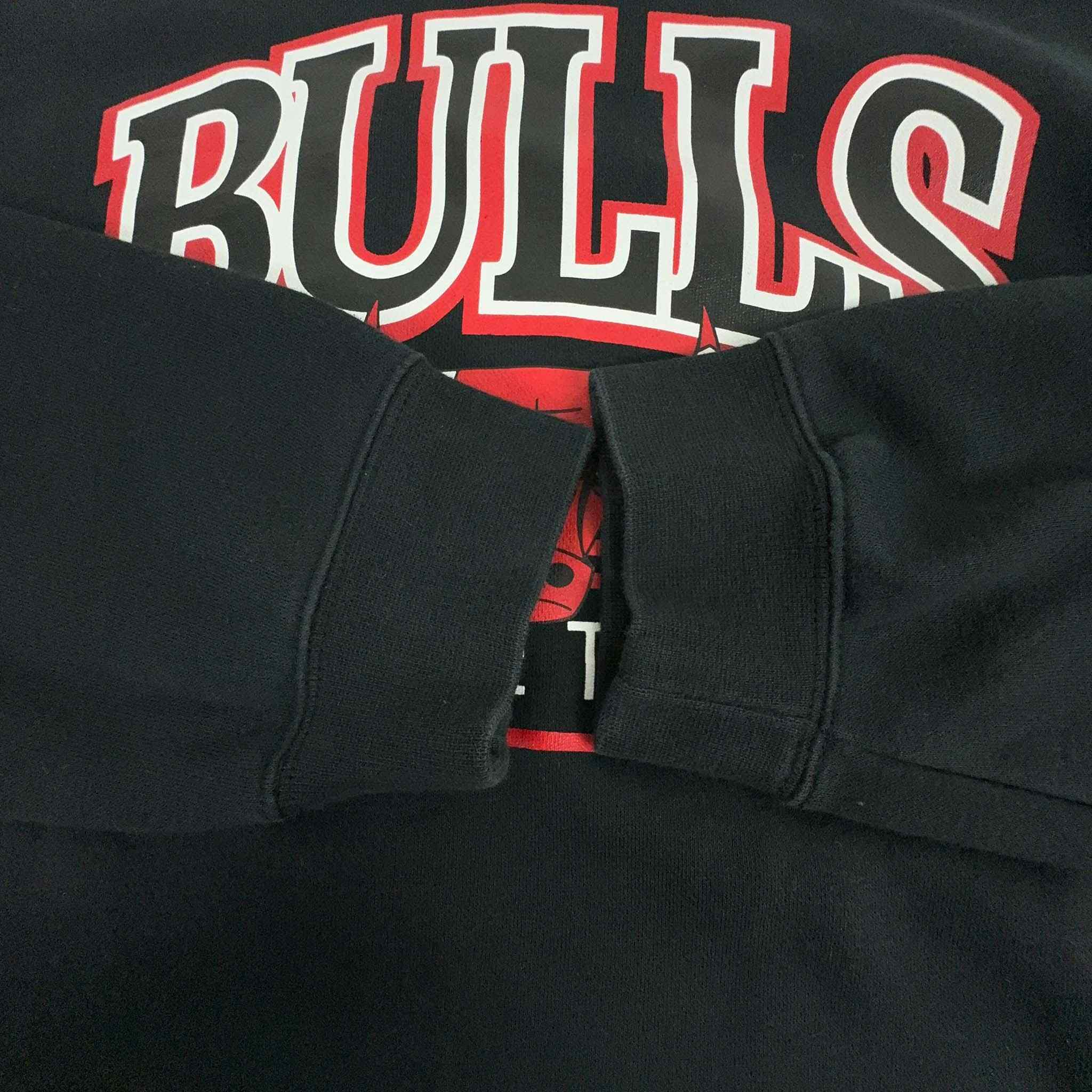 Nike Chicago Bulls Black Hoodie - Men's Size S