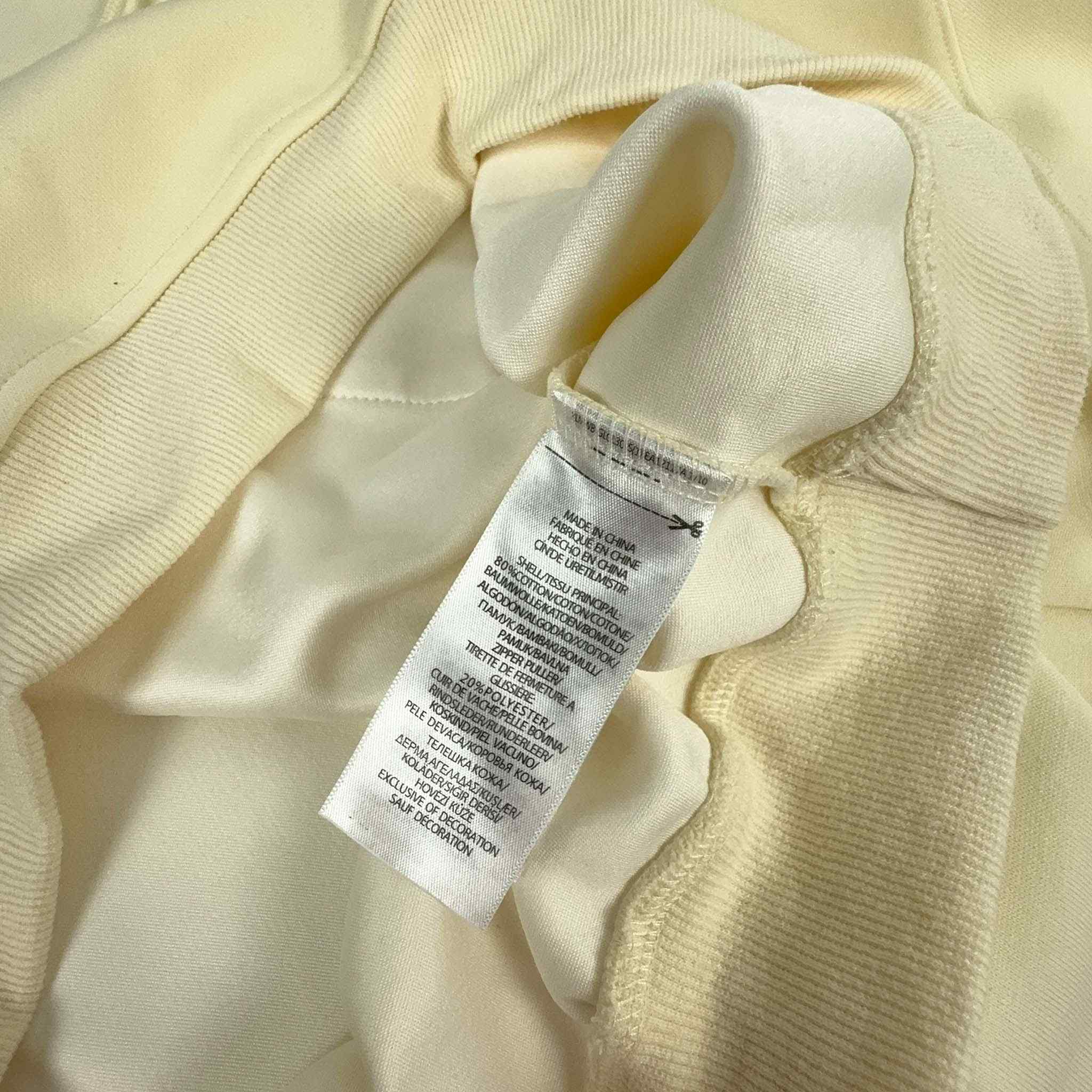 Ralph Lauren Cream Yellow Hoodie - Men's Size S