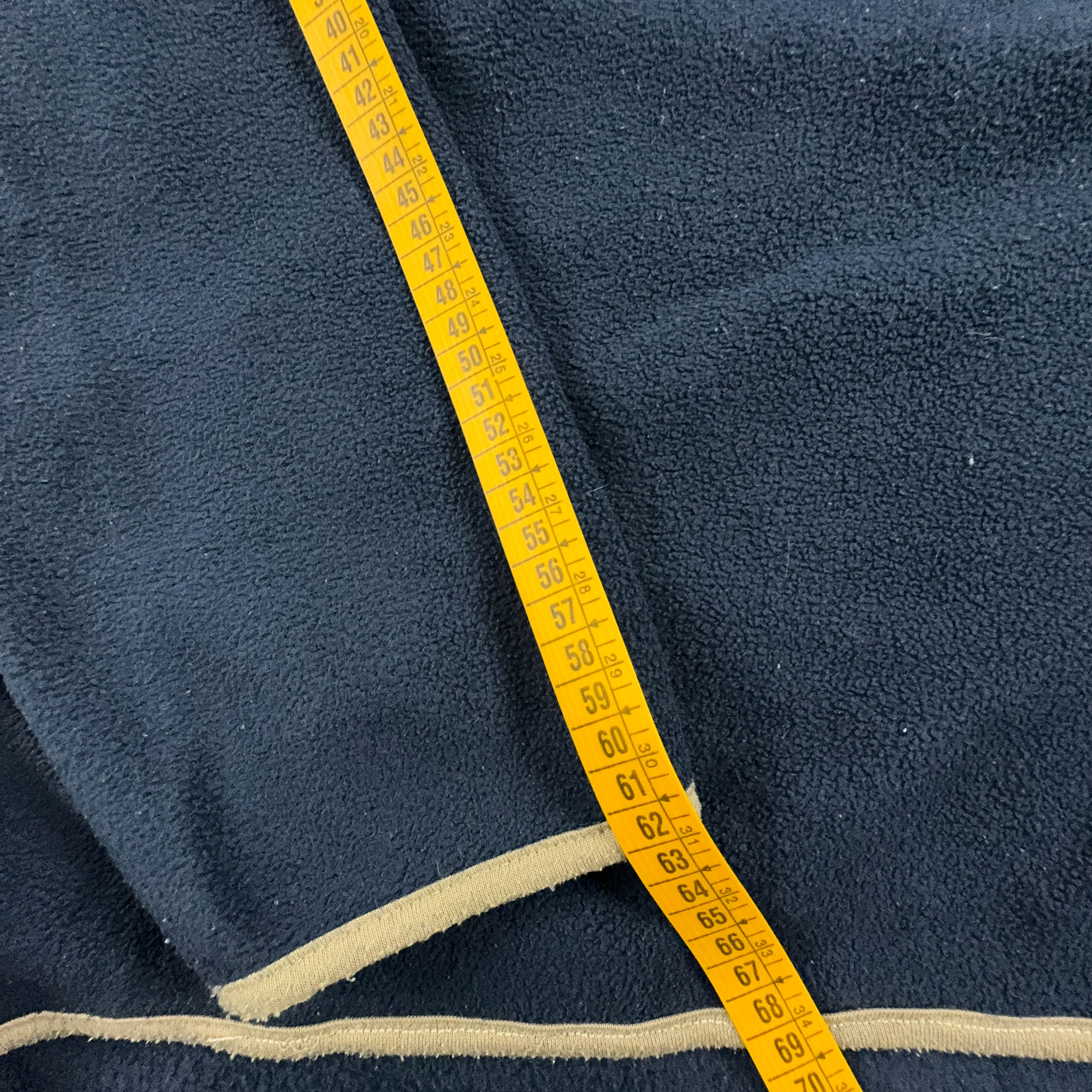 Kappa Vintage Dark Blue Full Zip Fleece 00s - Size L/XL Men