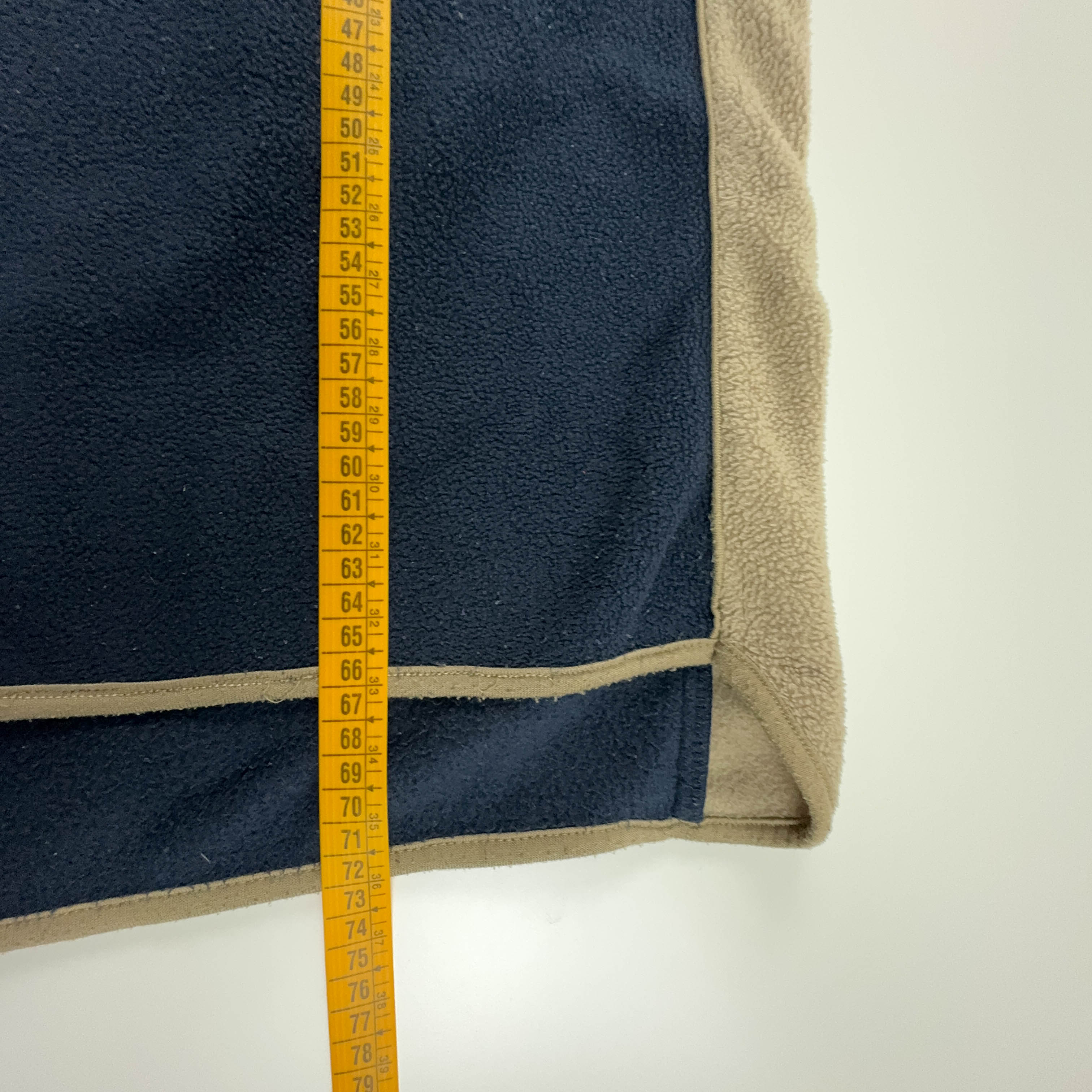 Kappa Vintage Dark Blue Full Zip Fleece 00s - Size L/XL Men