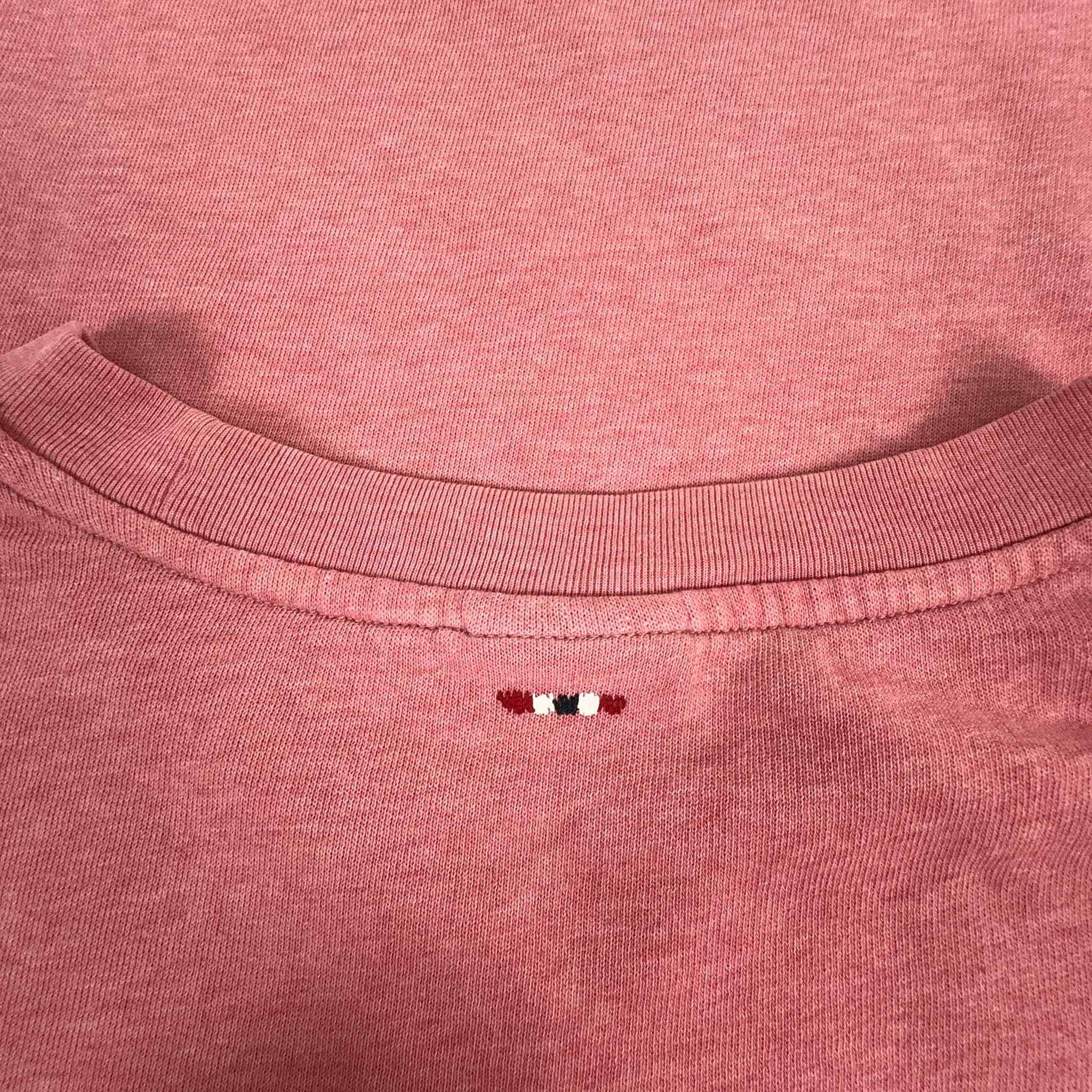 Napapijri Light Pink Crewneck Sweatshirt - Size L Men