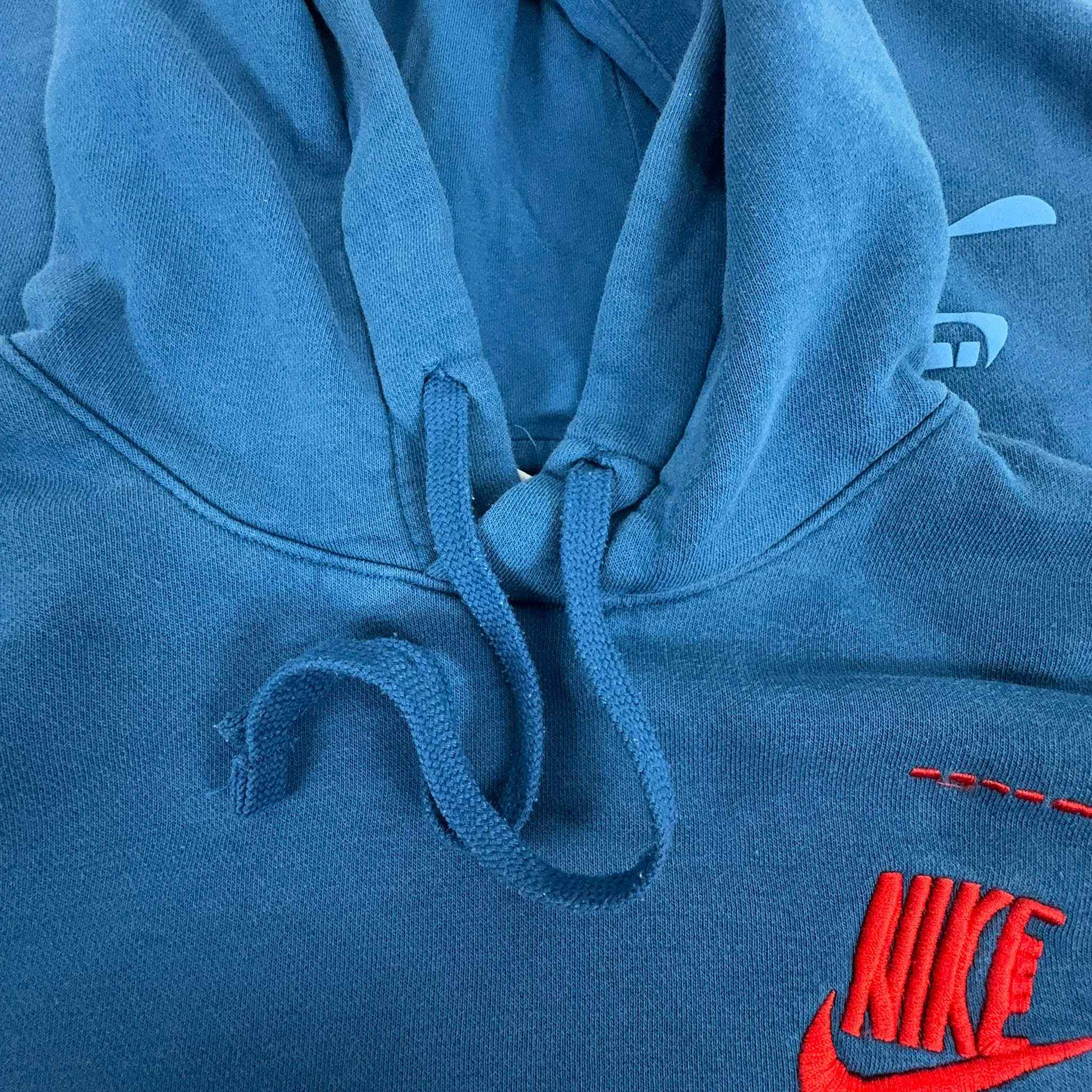 Nike Blue Hoodie - Size M Men