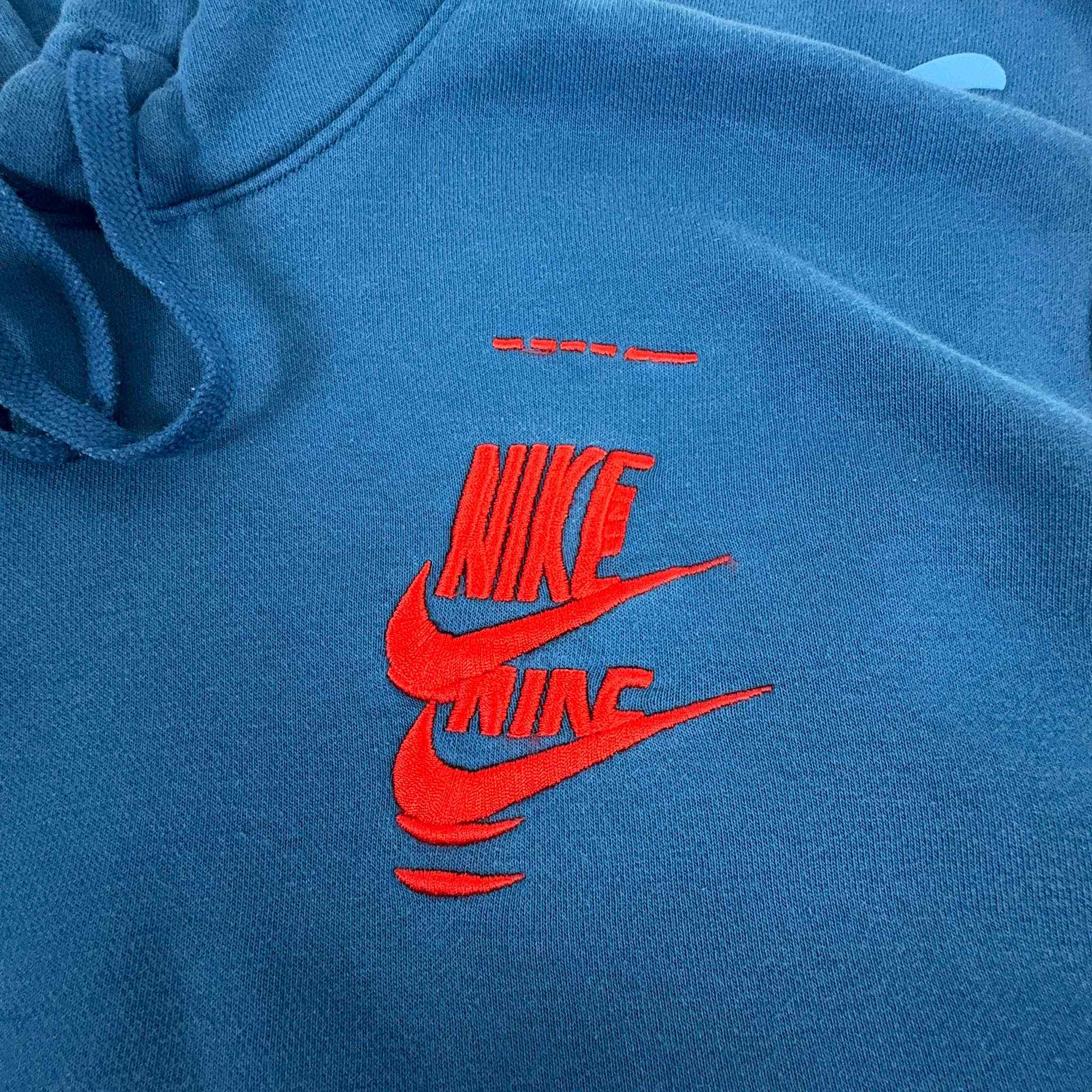 Nike Blue Hoodie - Size M Men