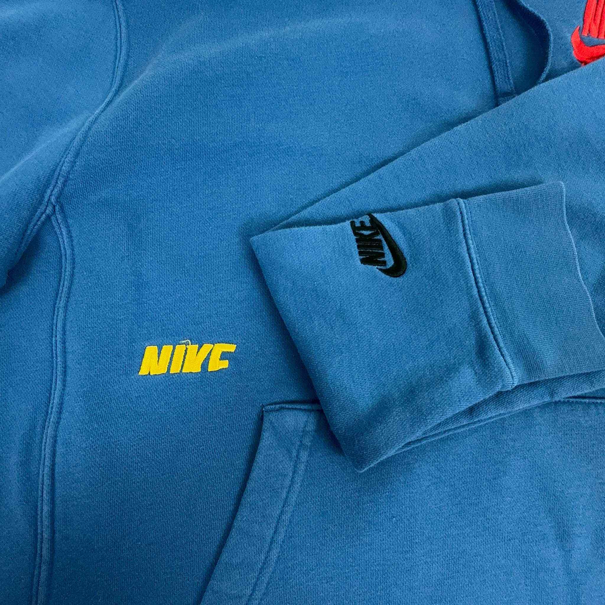 Nike Blue Hoodie - Size M Men