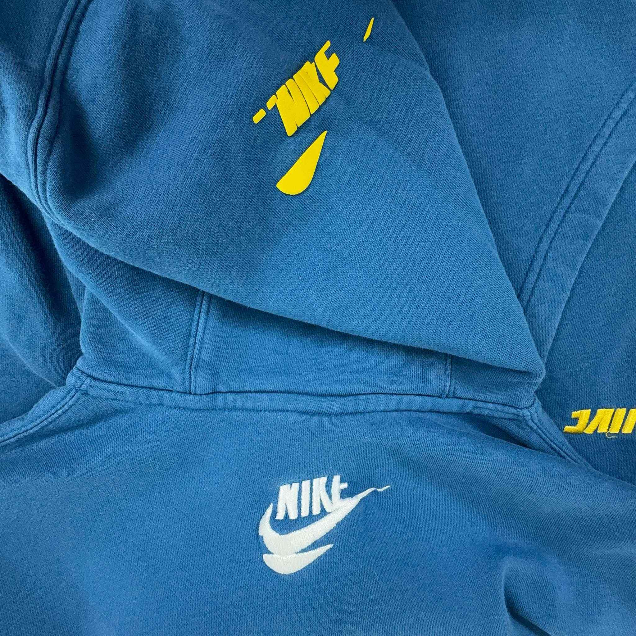 Nike Blue Hoodie - Size M Men