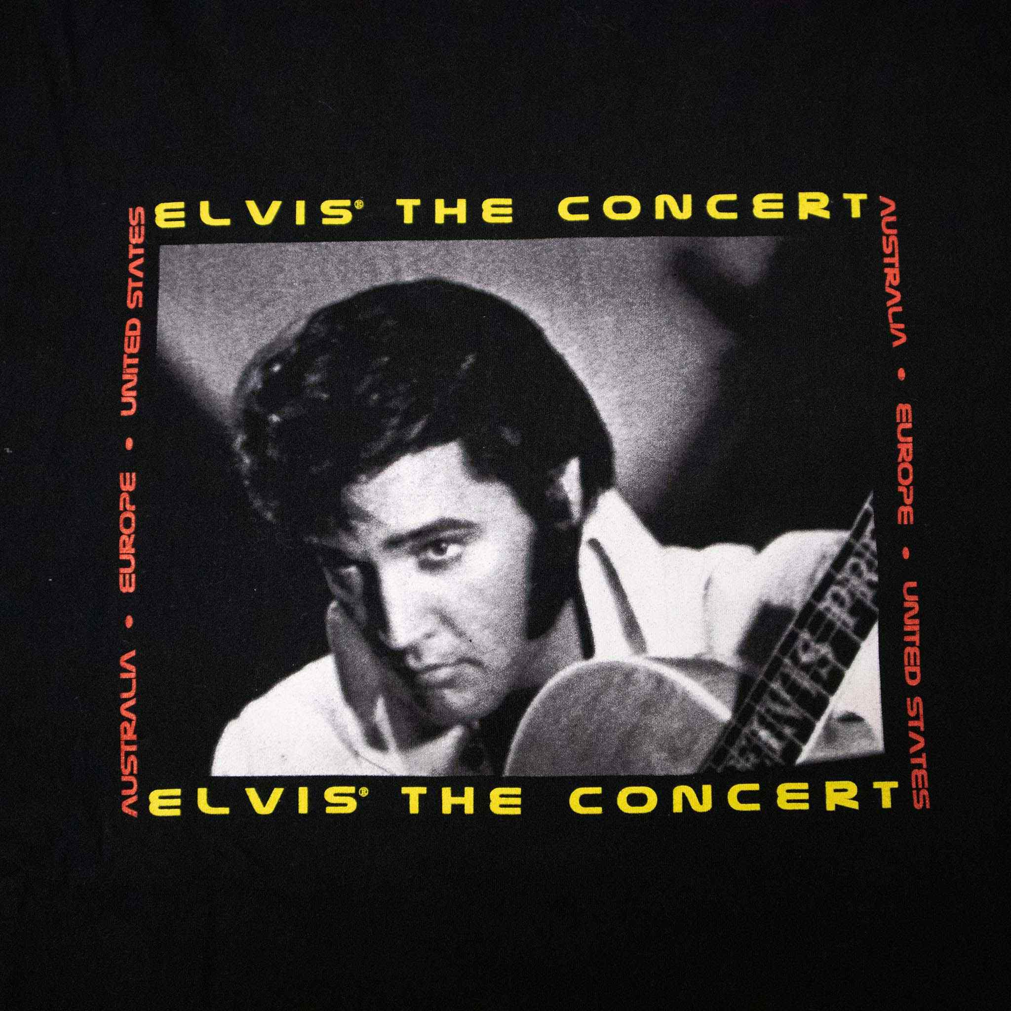 T shirt Elvis Presley 2001 Tour Vintage - Taglia XL