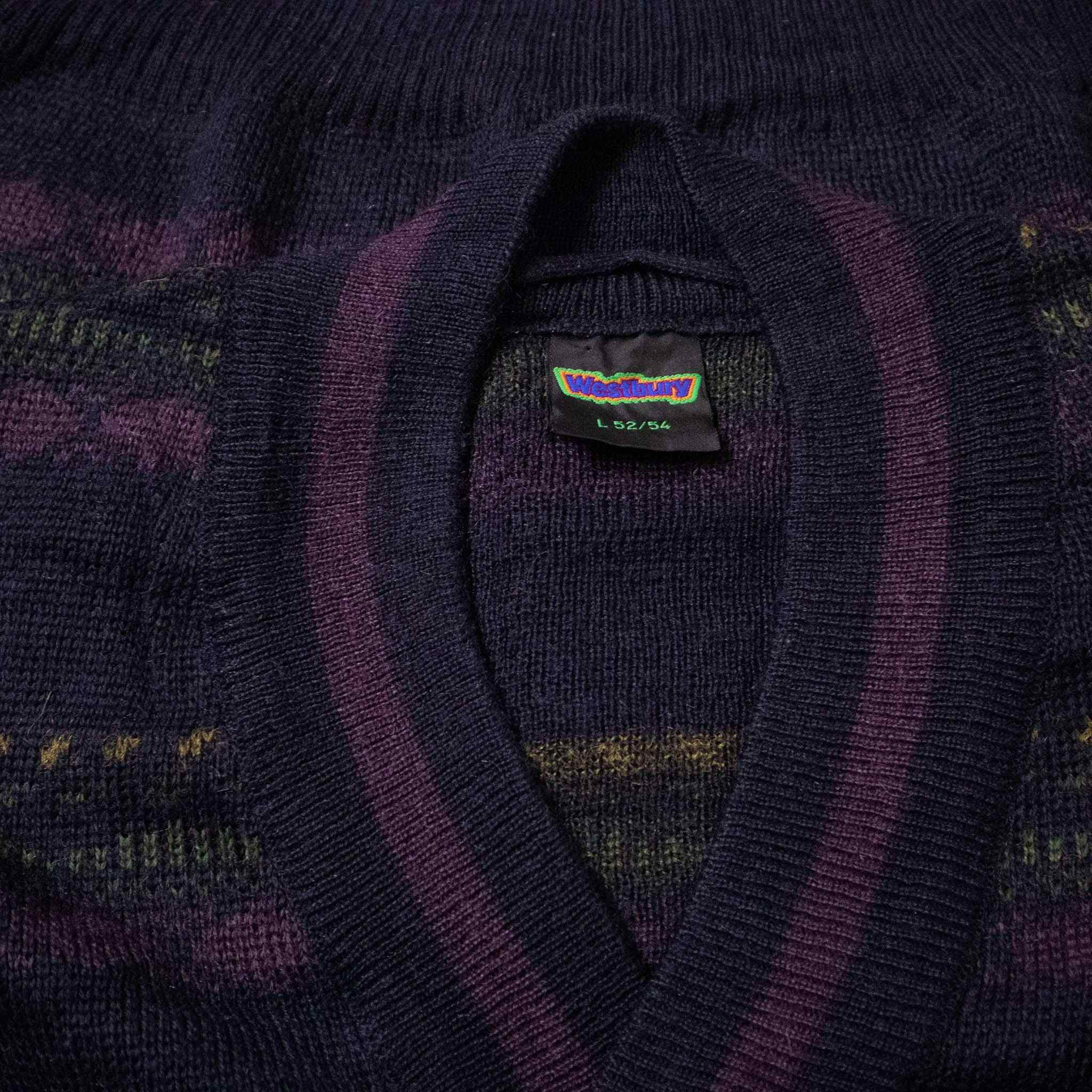 Vintage wool blend sweater - Size L