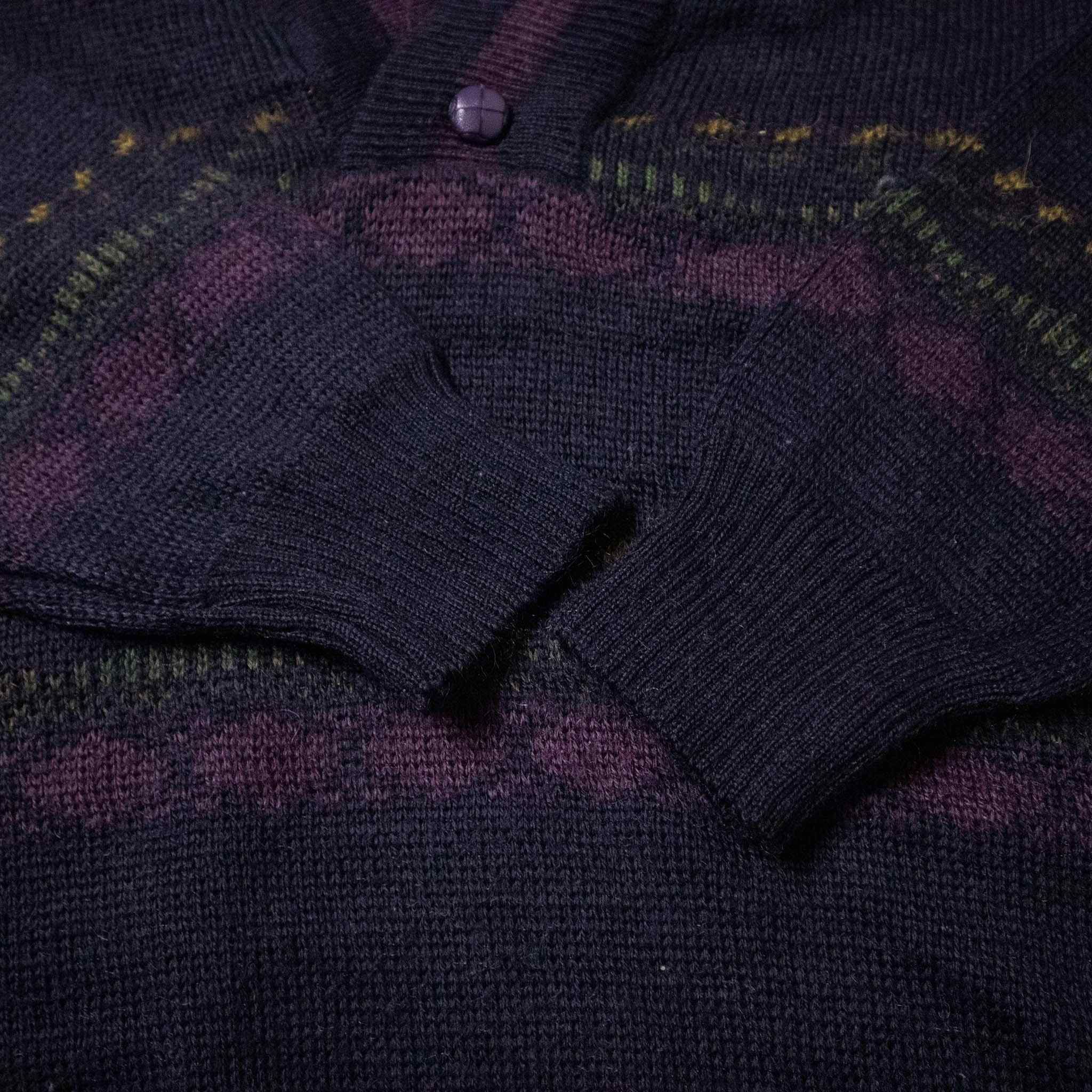 Vintage wool blend sweater - Size L