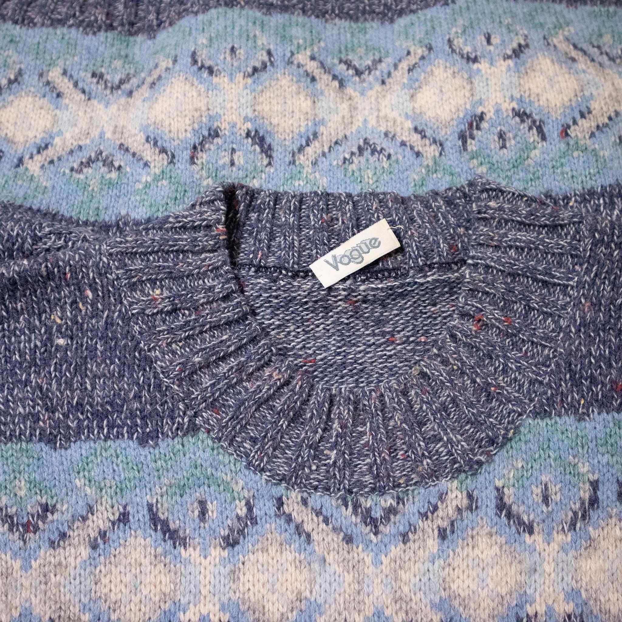 Vintage sweater 60% wool - Size XL