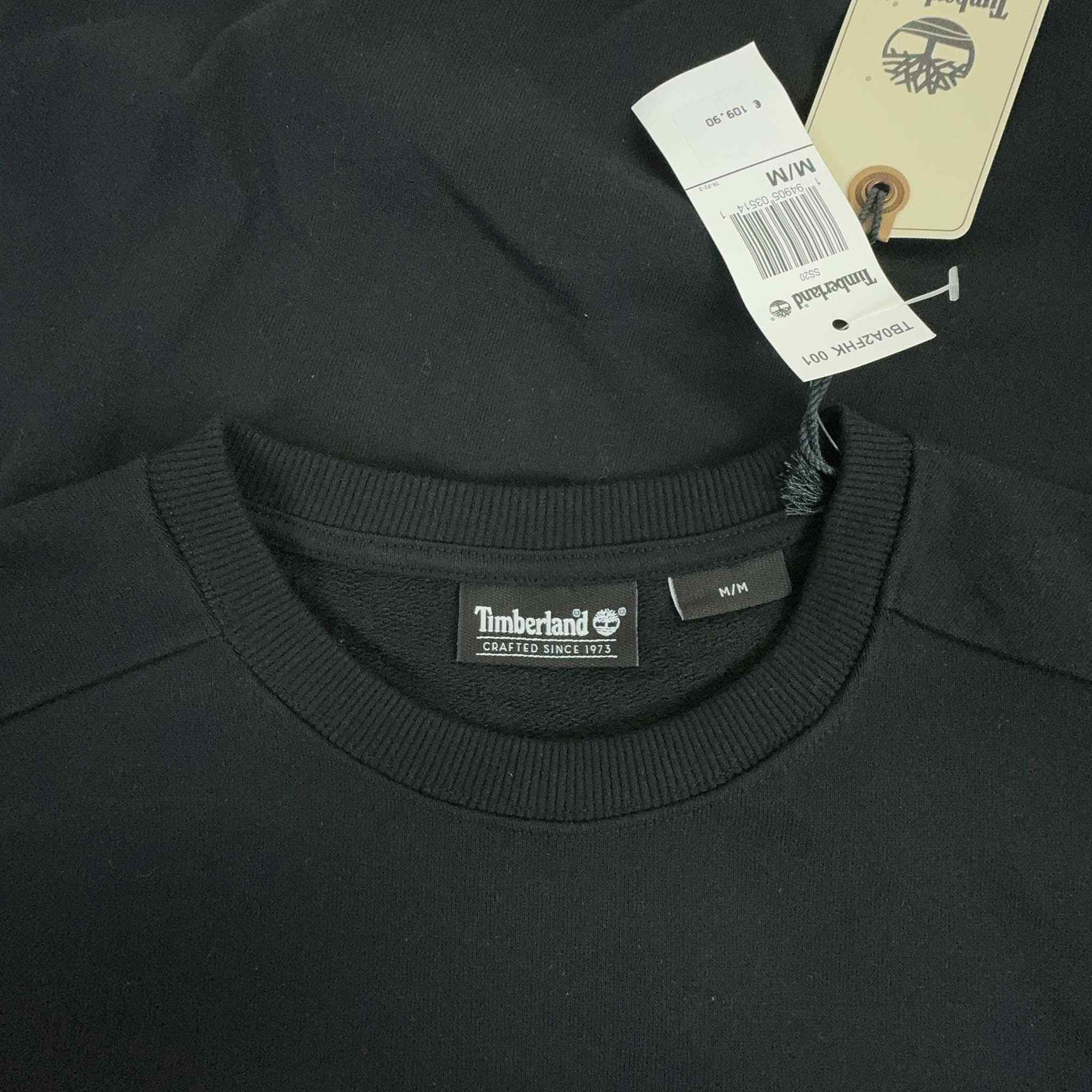 Timberland Staff Black Sweatshirt - Size M Men