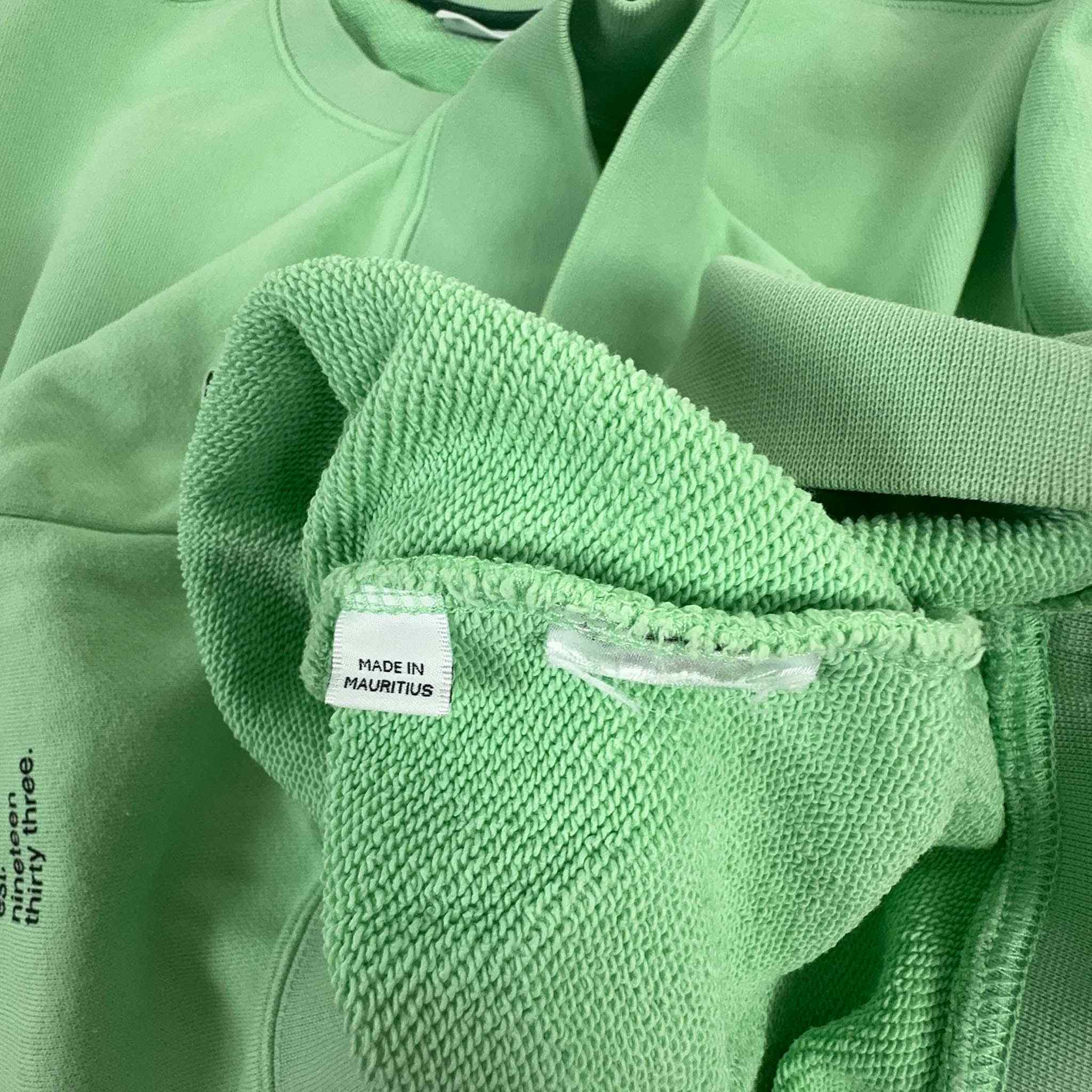 Felpa Lacoste verde menta - Taglia L uomo