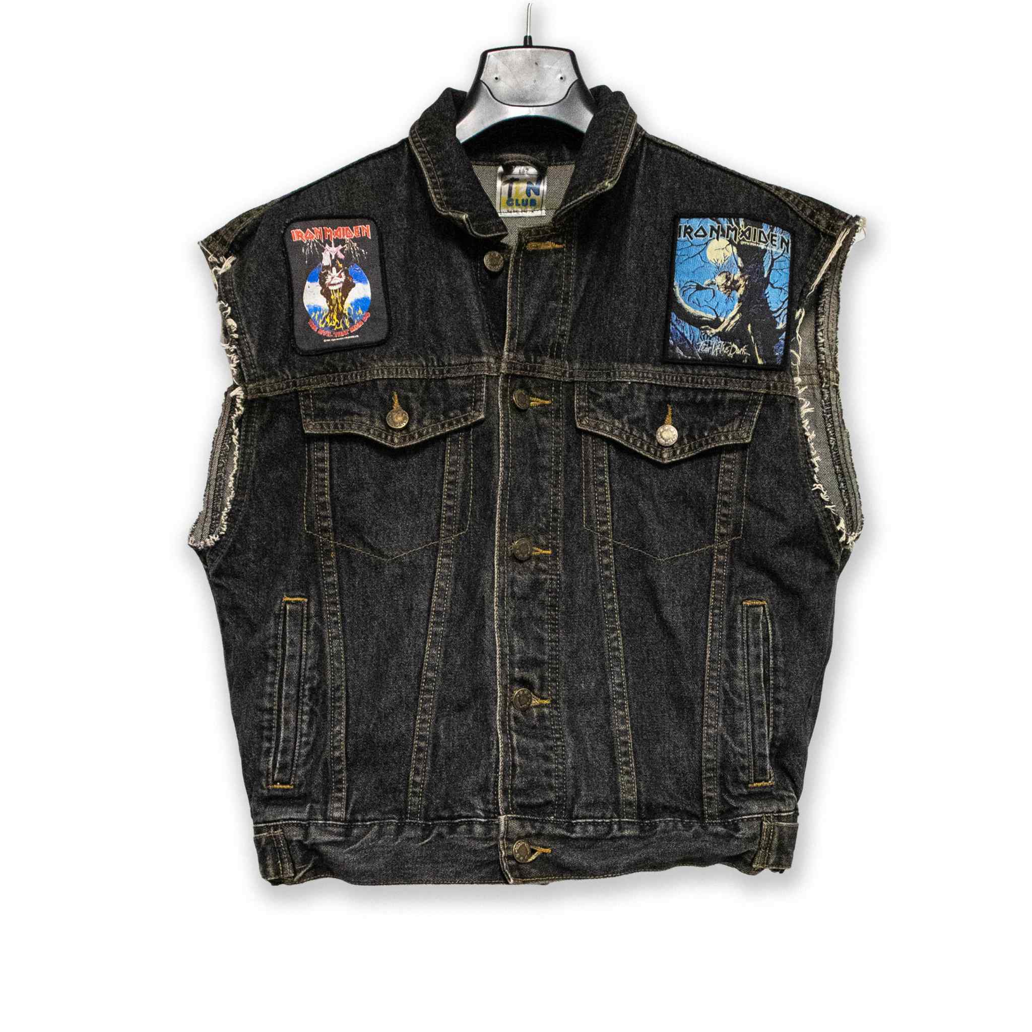 Iron Maiden Vintage Sleeveless Jacket - Size S