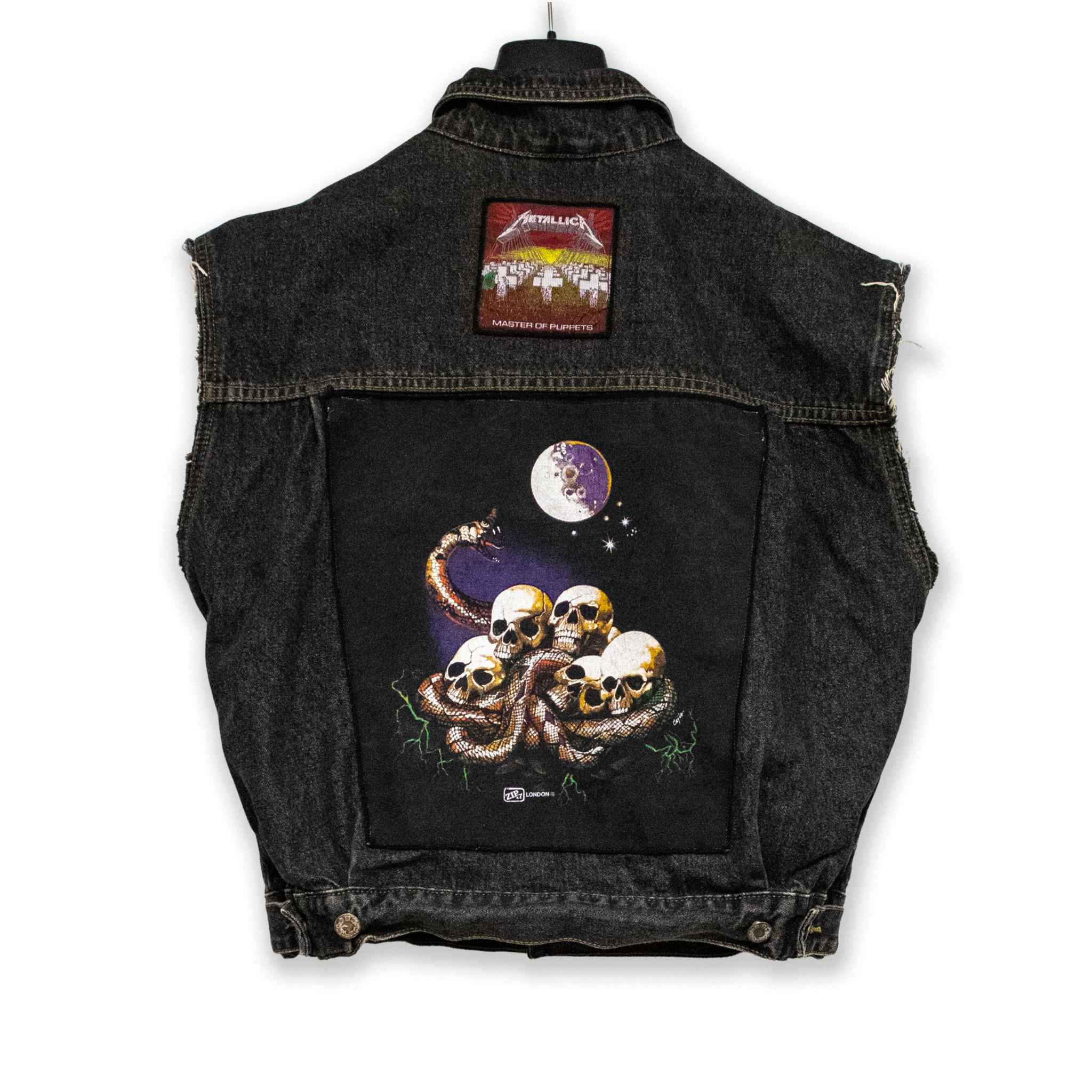 Iron Maiden Vintage Sleeveless Jacket - Size S