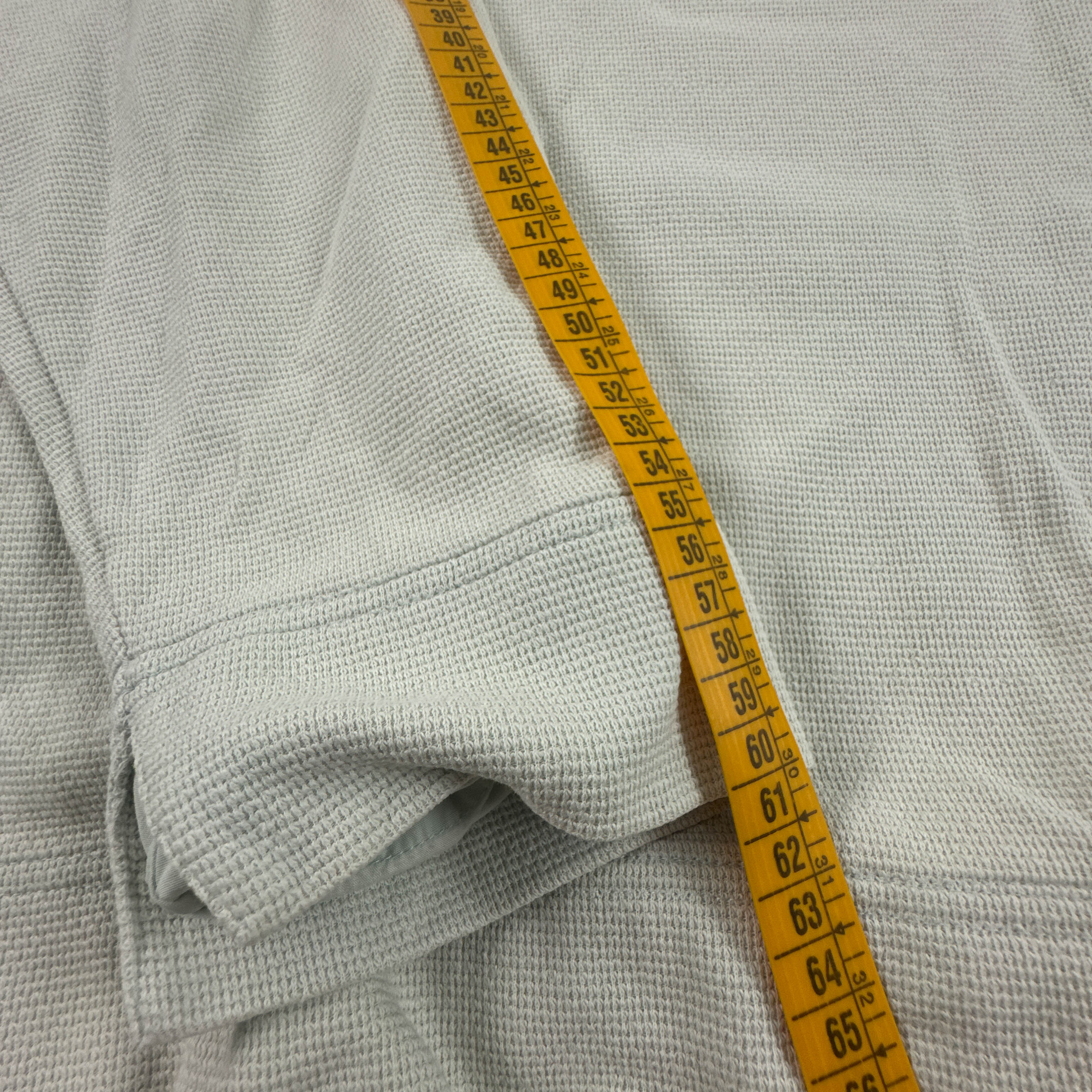 Felpa Sergio Tacchini Vintage bianco panna quarter zip anni 90 00 - Taglia L/XL uomo