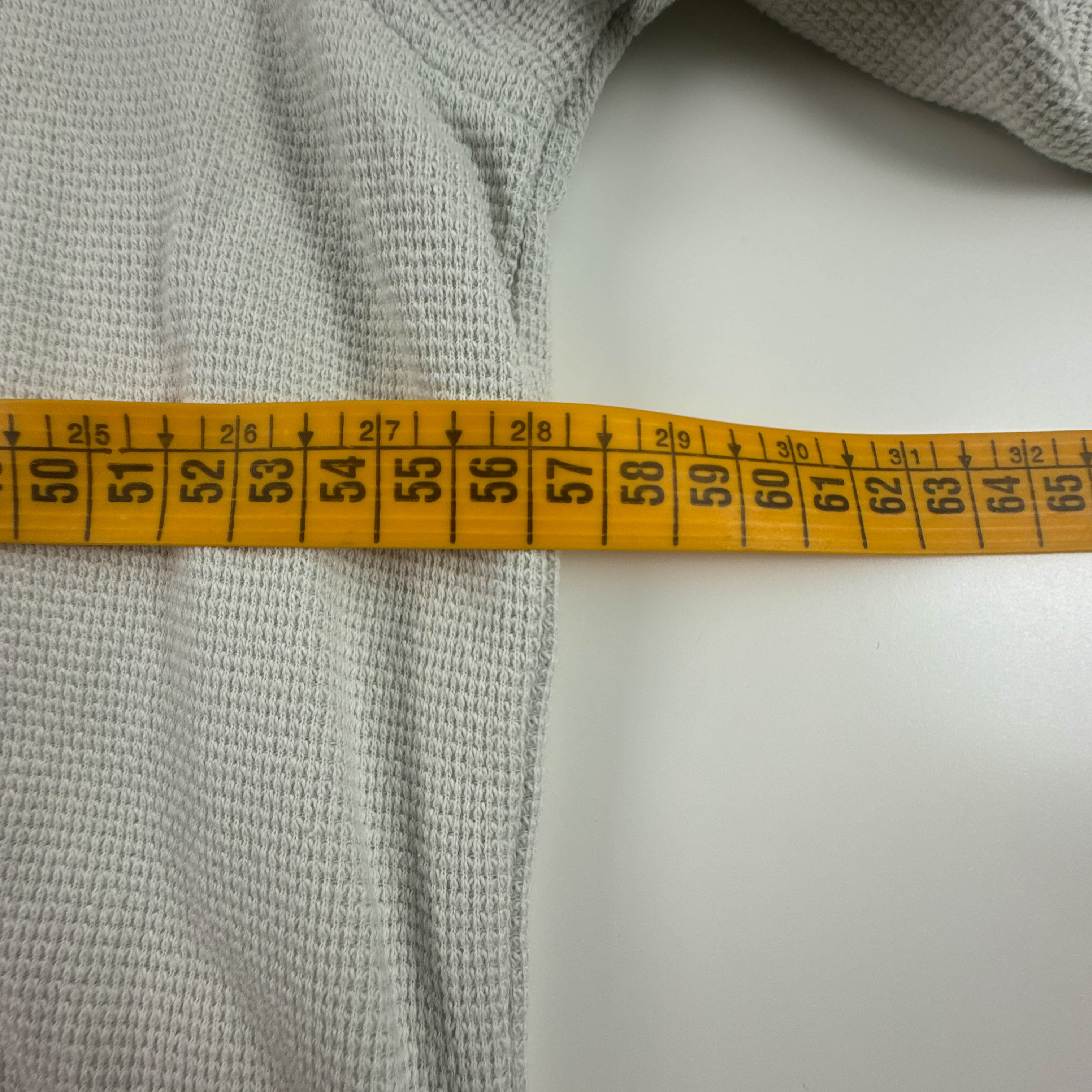 Felpa Sergio Tacchini Vintage bianco panna quarter zip anni 90 00 - Taglia L/XL uomo