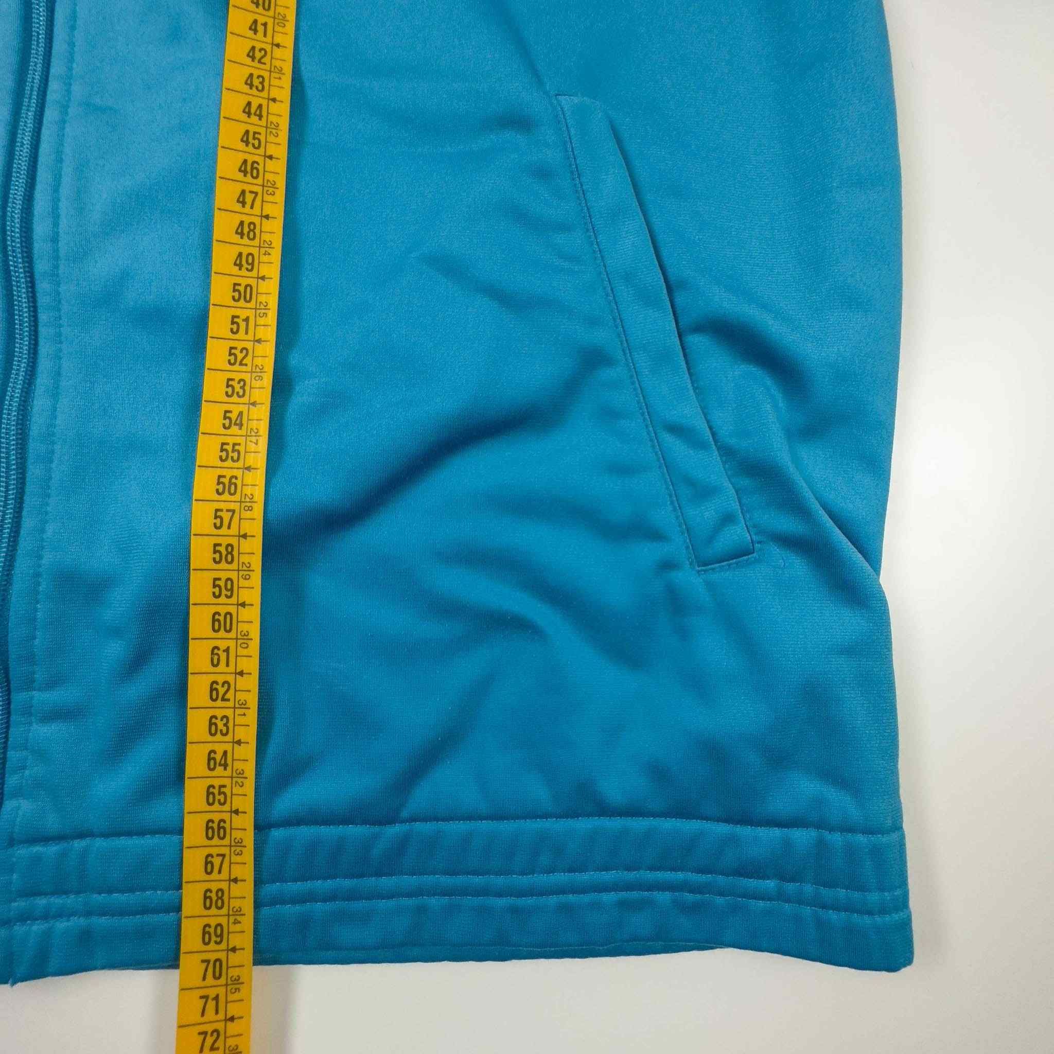 Diadora Vintage Blue Zip Up Sweatshirt - Size L Men