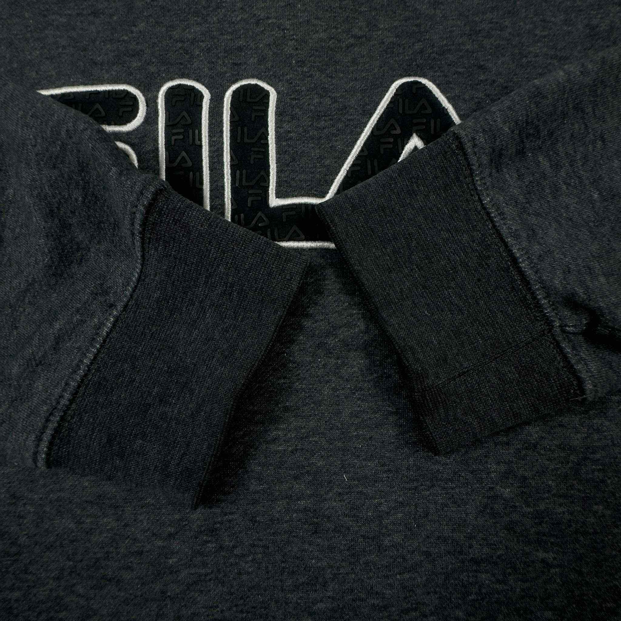 Fila Vintage 2000s Crewneck Sweatshirt Grey - Size XL Men