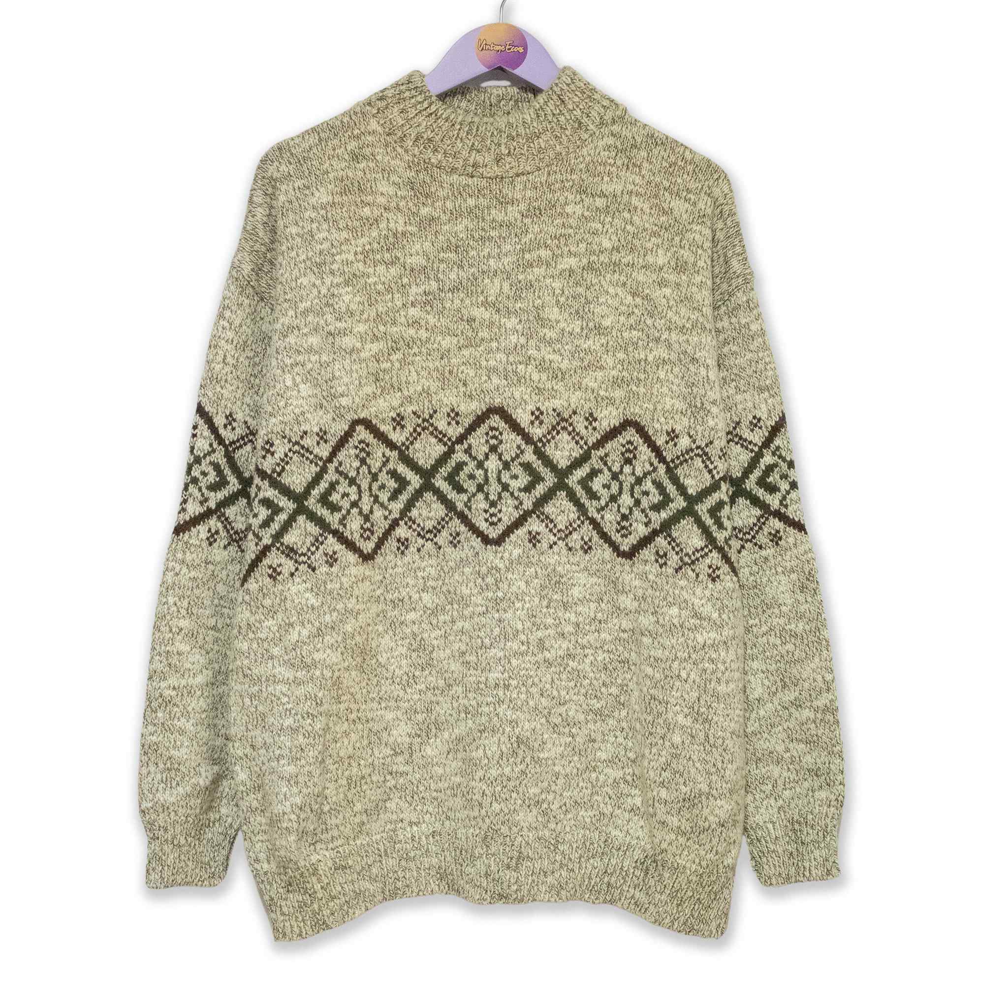 Maglione Vintage 25% lana - Taglia XL