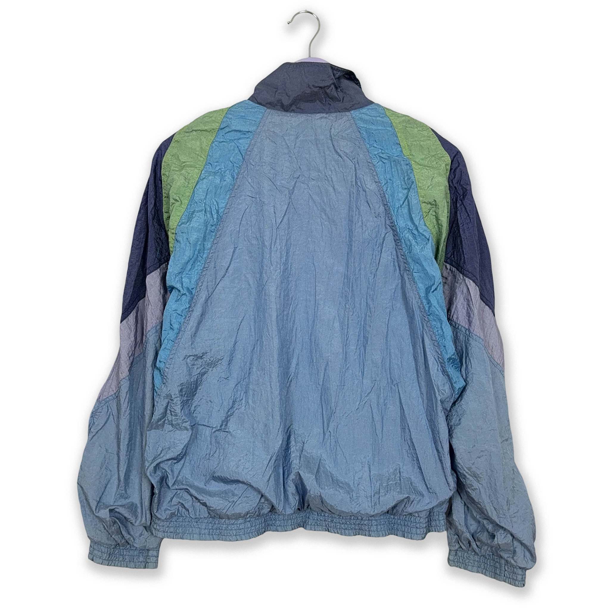 Giacca a vento Puma Vintage blu con zip anni 90 - Taglia S uomo