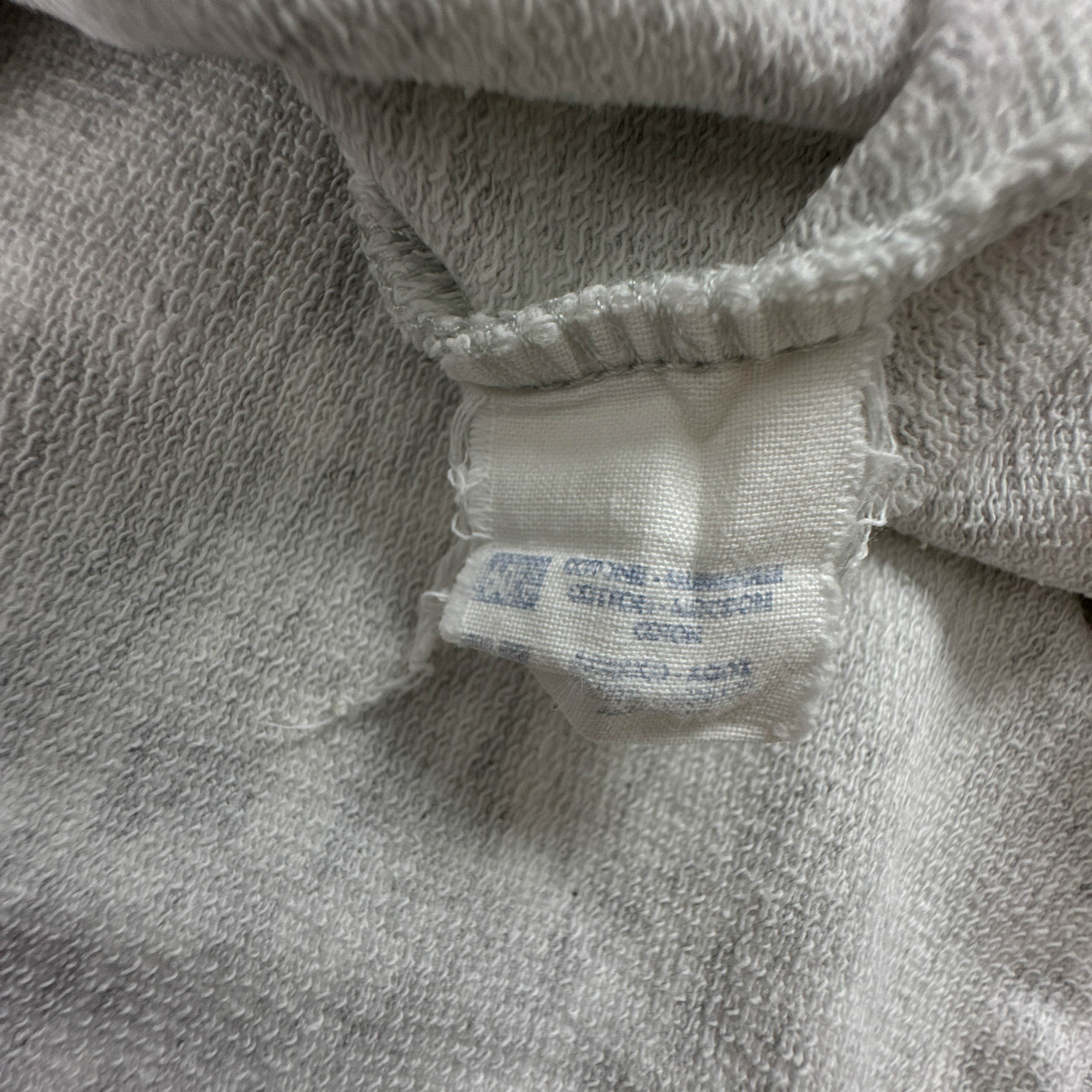 Felpa Champion Vintage grigia e blu quarter zip e ricamo anni 80 90 - Taglia L/XL uomo