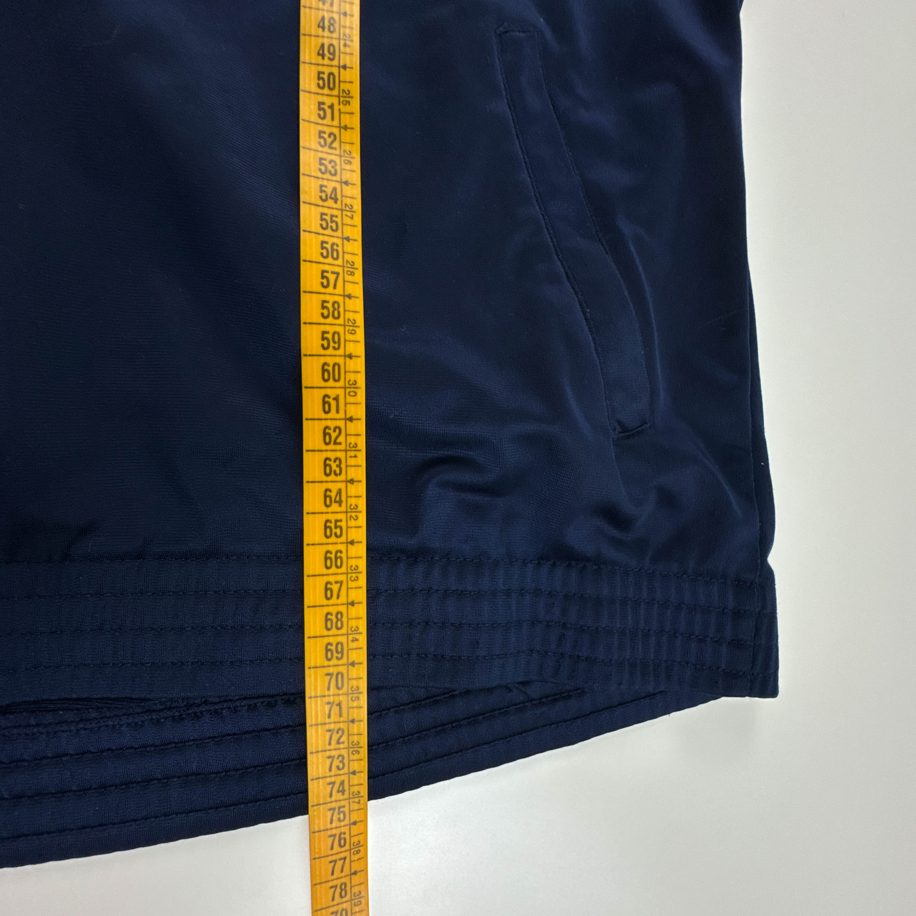 Felpa Lotto Vintage blu viola azzurra con logo ricamato anni 80 90 - Taglia S/M uomo