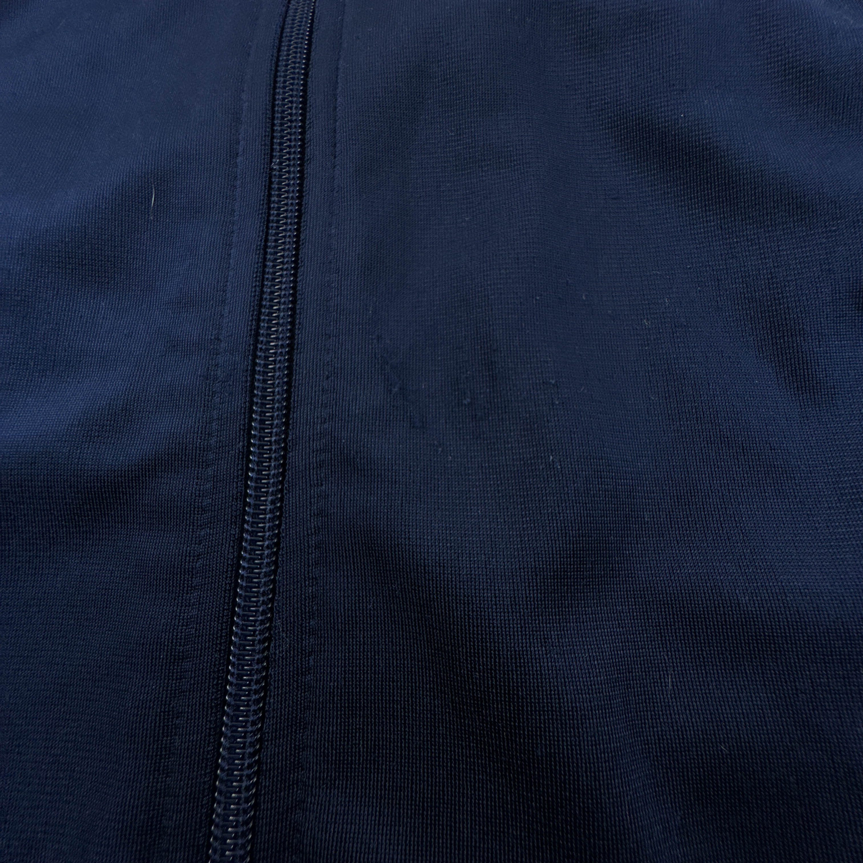 Felpa Lotto Vintage blu viola azzurra con logo ricamato anni 80 90 - Taglia S/M uomo