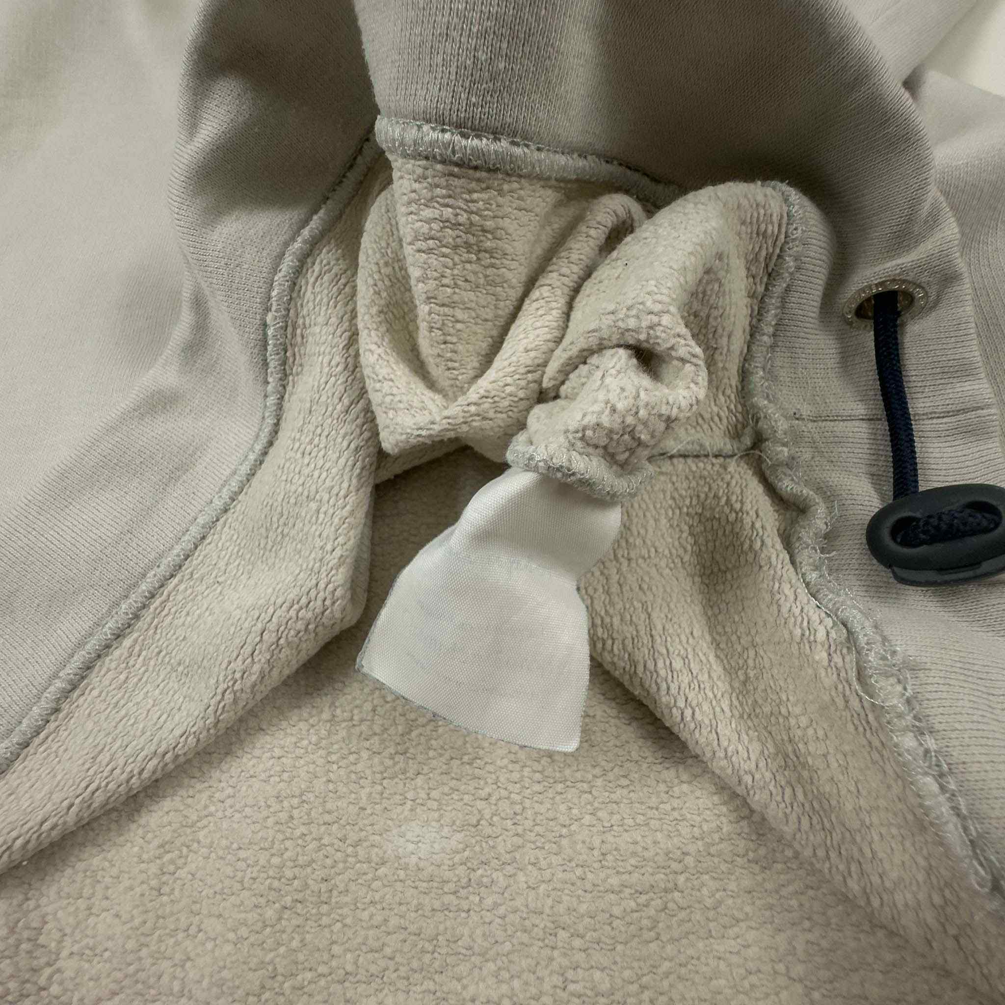 Champion Vintage Beige Quarter Zip Sweatshirt - Size L Men