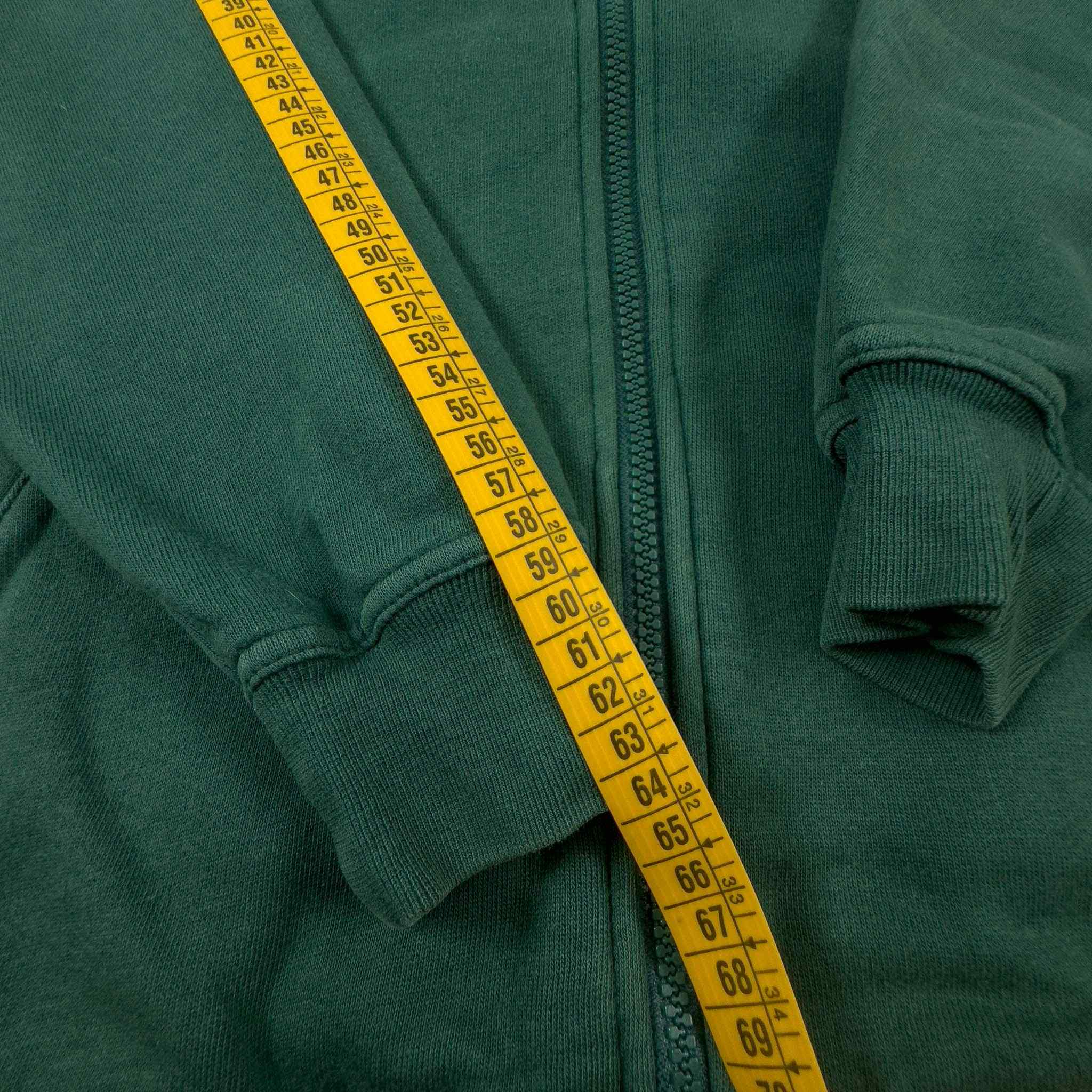 Adidas Vintage 99 Green Zip Up Hoodie - Men's Size XL