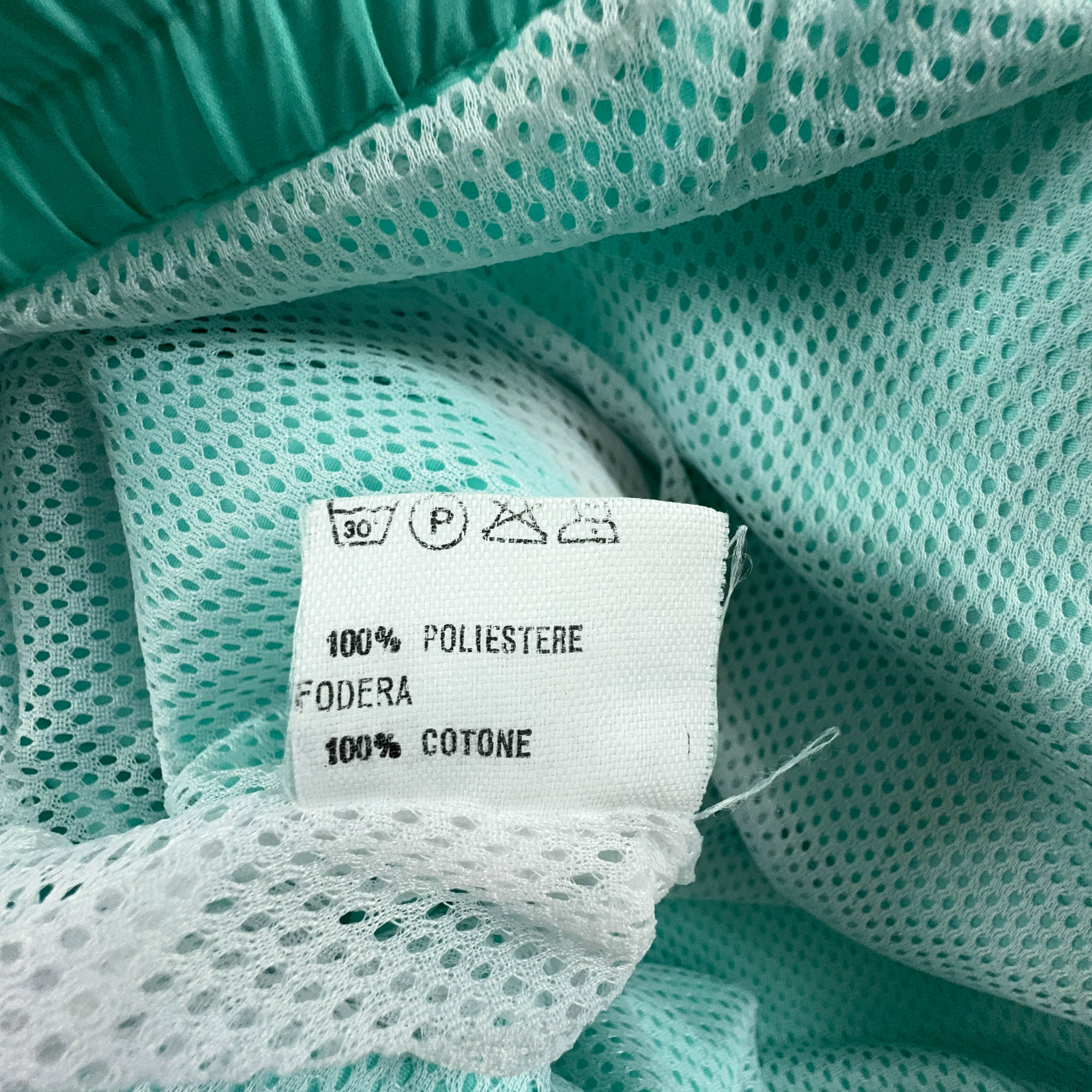 Giacca a vento Mc Kee's Vintage verde con zip - Taglia 54 uomo