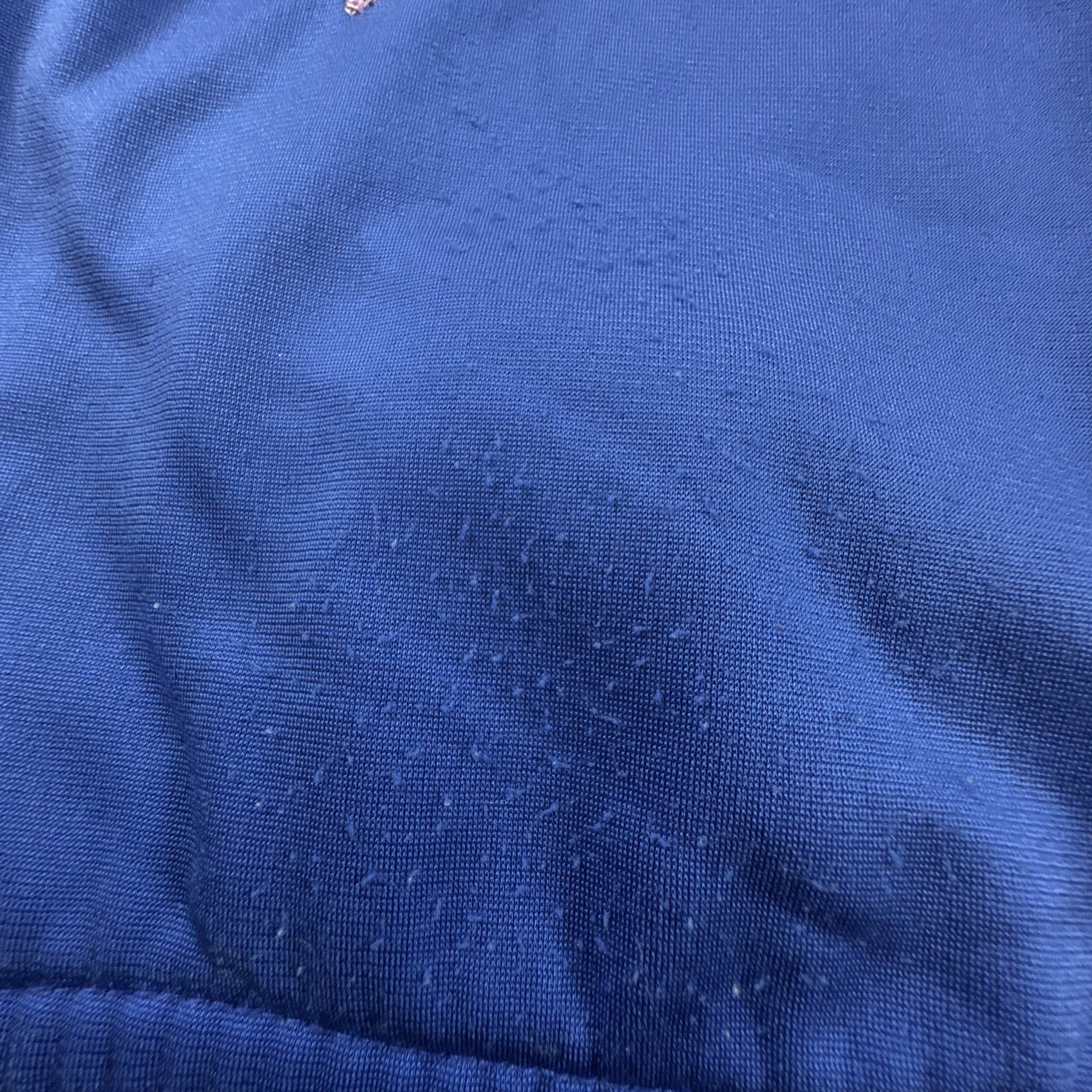 Felpa Lotto Vintage azzurra e blu con zip e logo ricamato anni 80 90 - Taglia L uomo