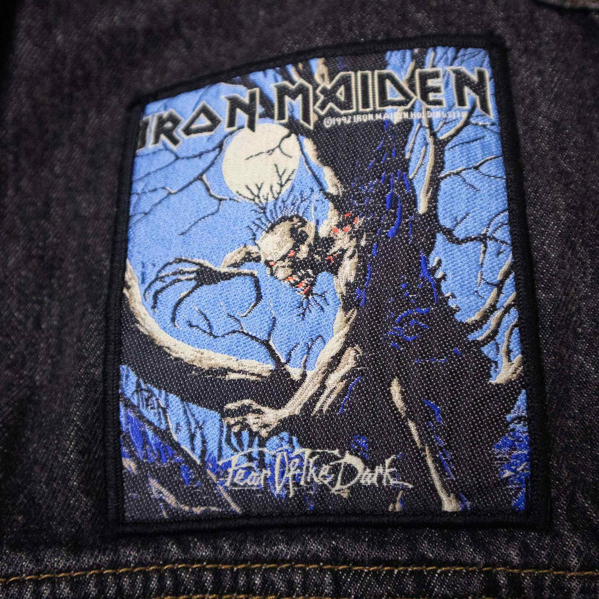 Giacca smanicata Iron Maiden Vintage - Taglia S