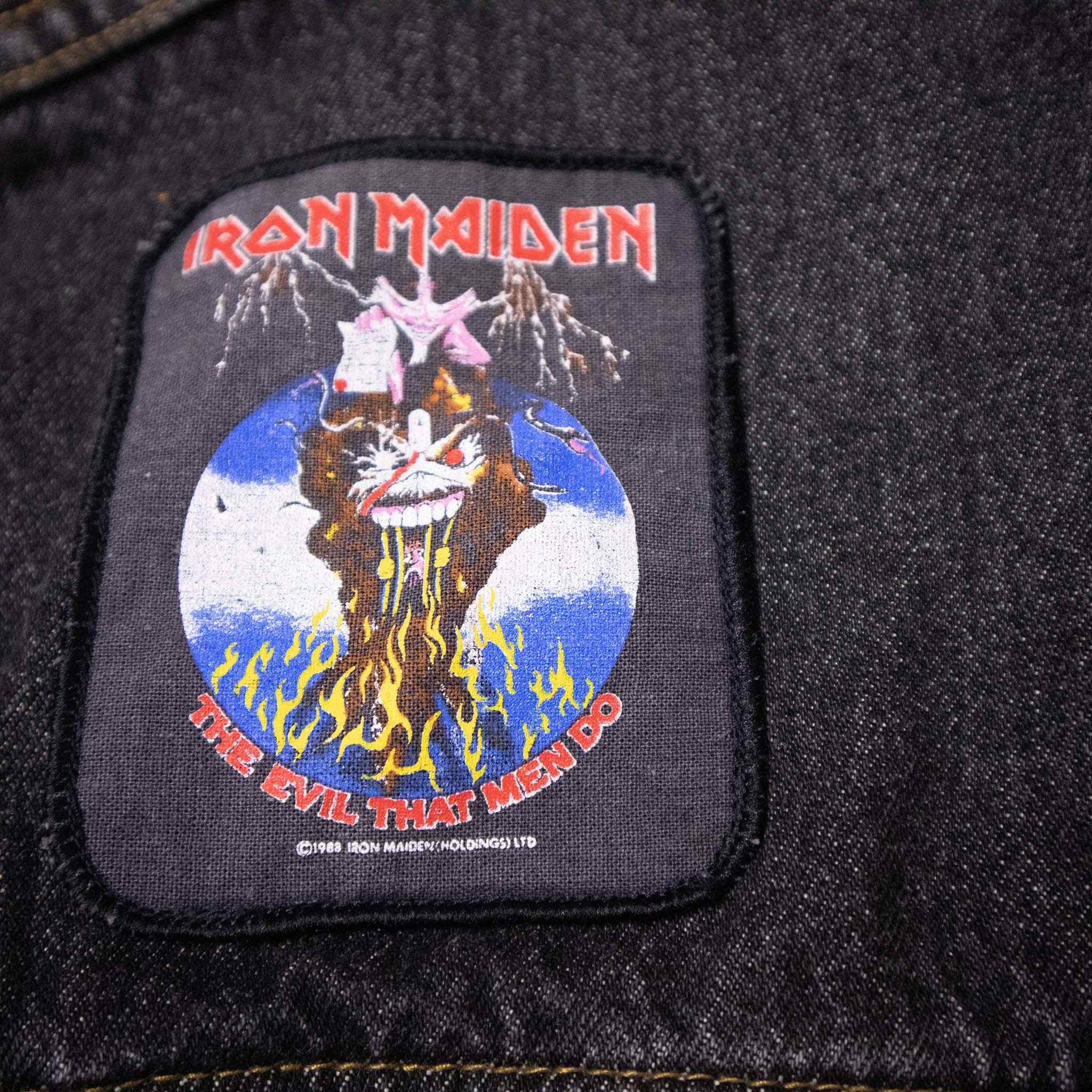 Iron Maiden Vintage Sleeveless Jacket - Size S