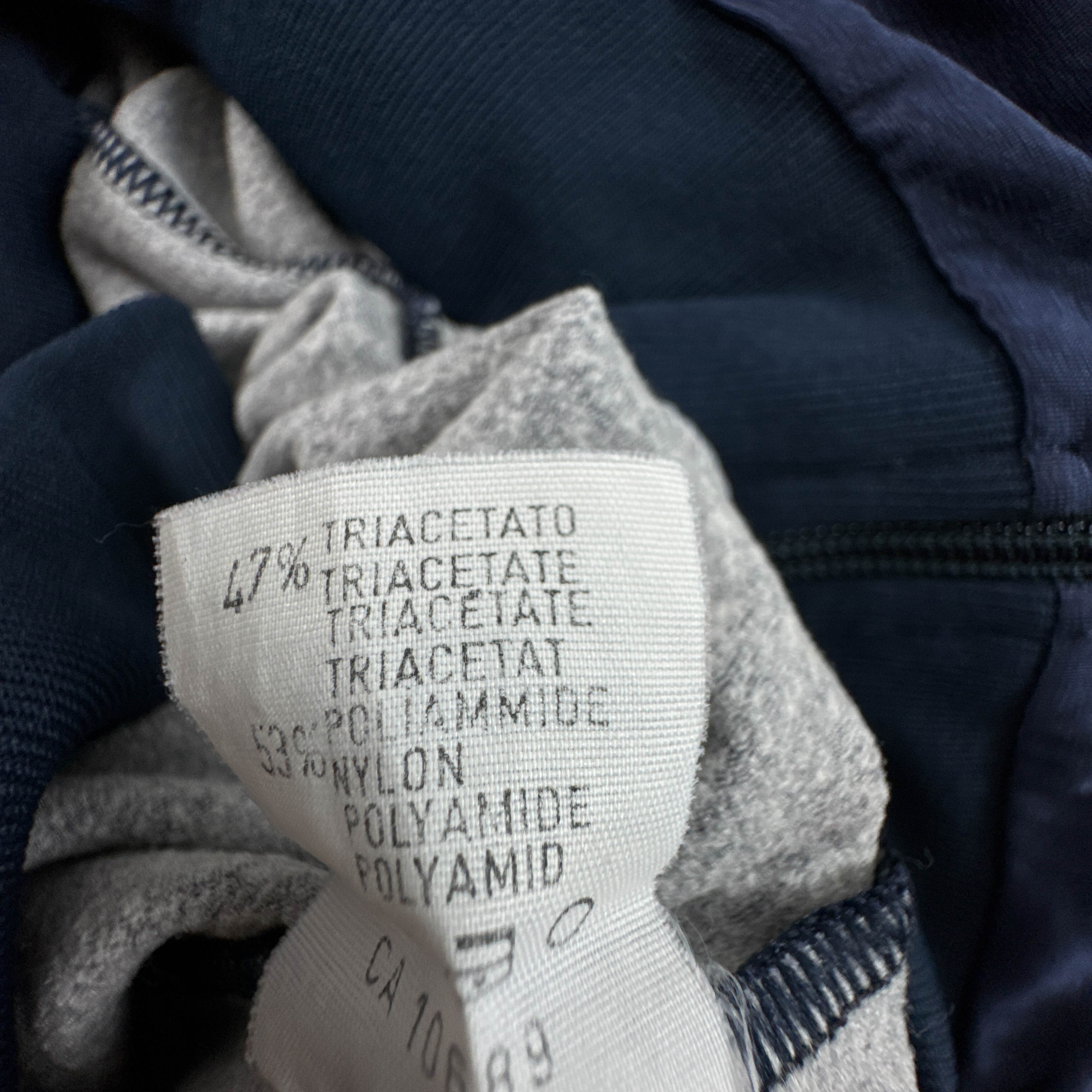 Felpa Kappa Vintage blu e bianca con zip anni 80 90 - Taglia L/XL uomo