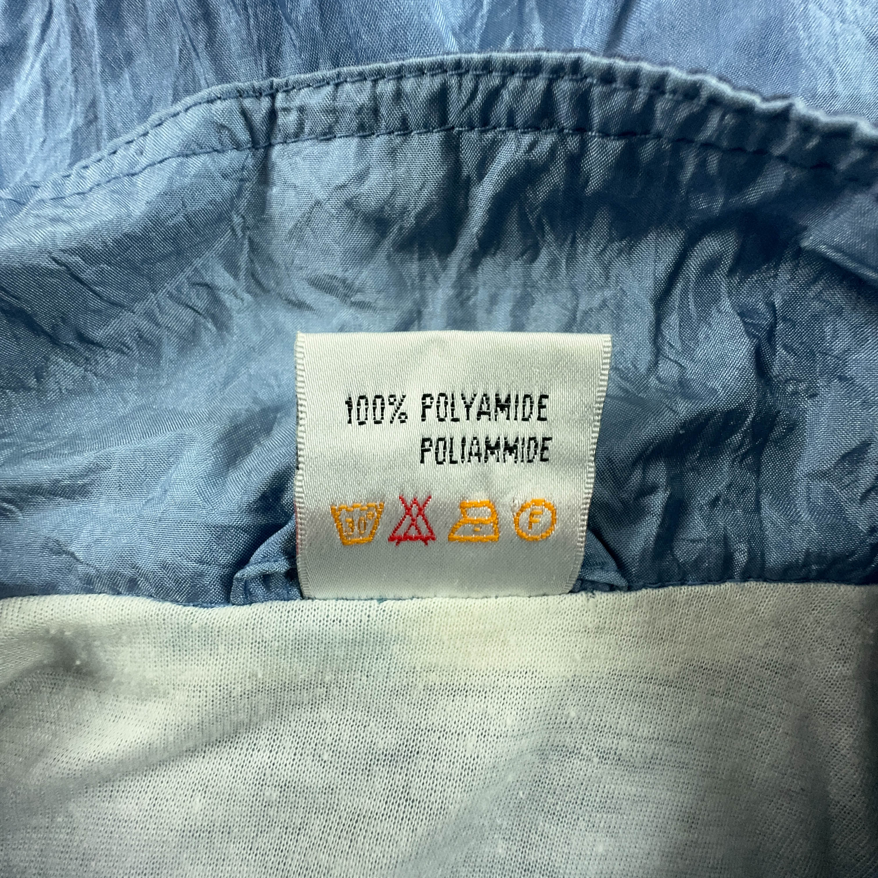 Giacca a vento Puma Vintage blu con zip anni 90 - Taglia S uomo