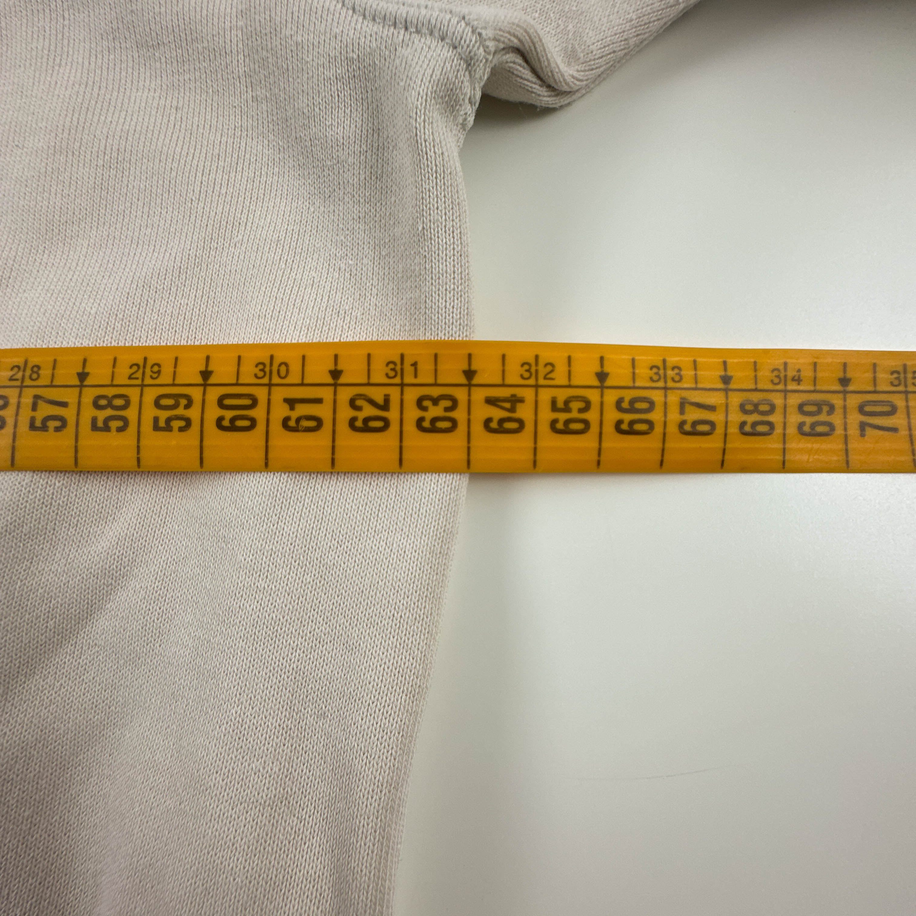 Felpa Champion Vintage crema a girocollo logo ricamato anni 90 00 - Taglia XXL uomo