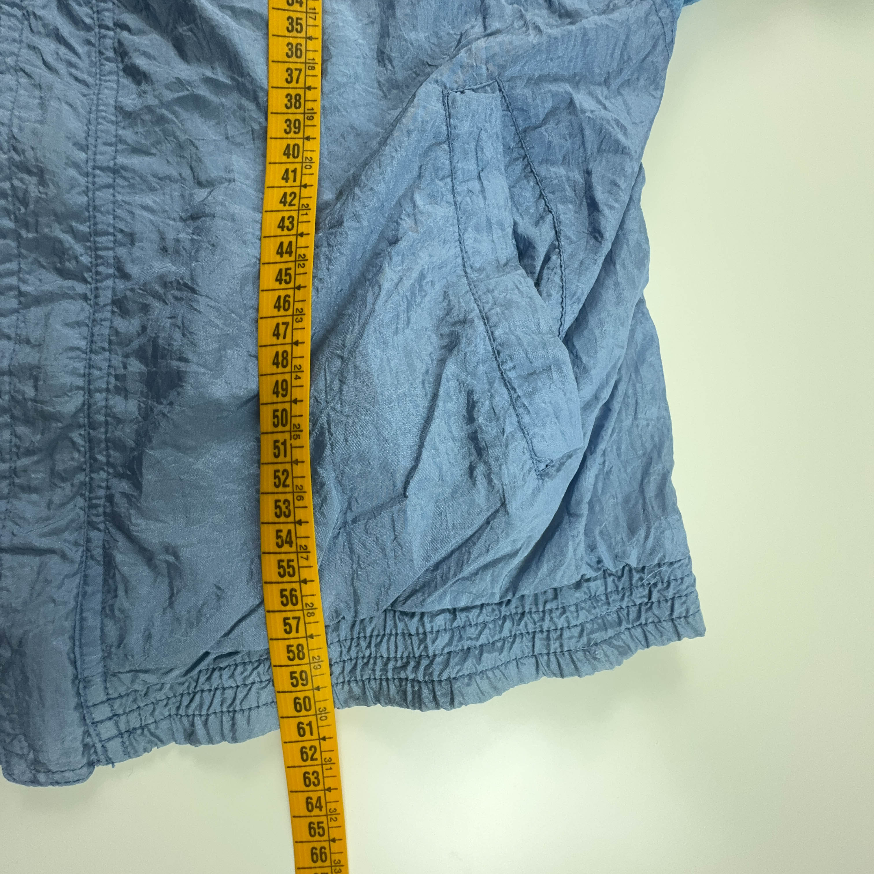 Giacca a vento Puma Vintage blu con zip anni 90 - Taglia S uomo