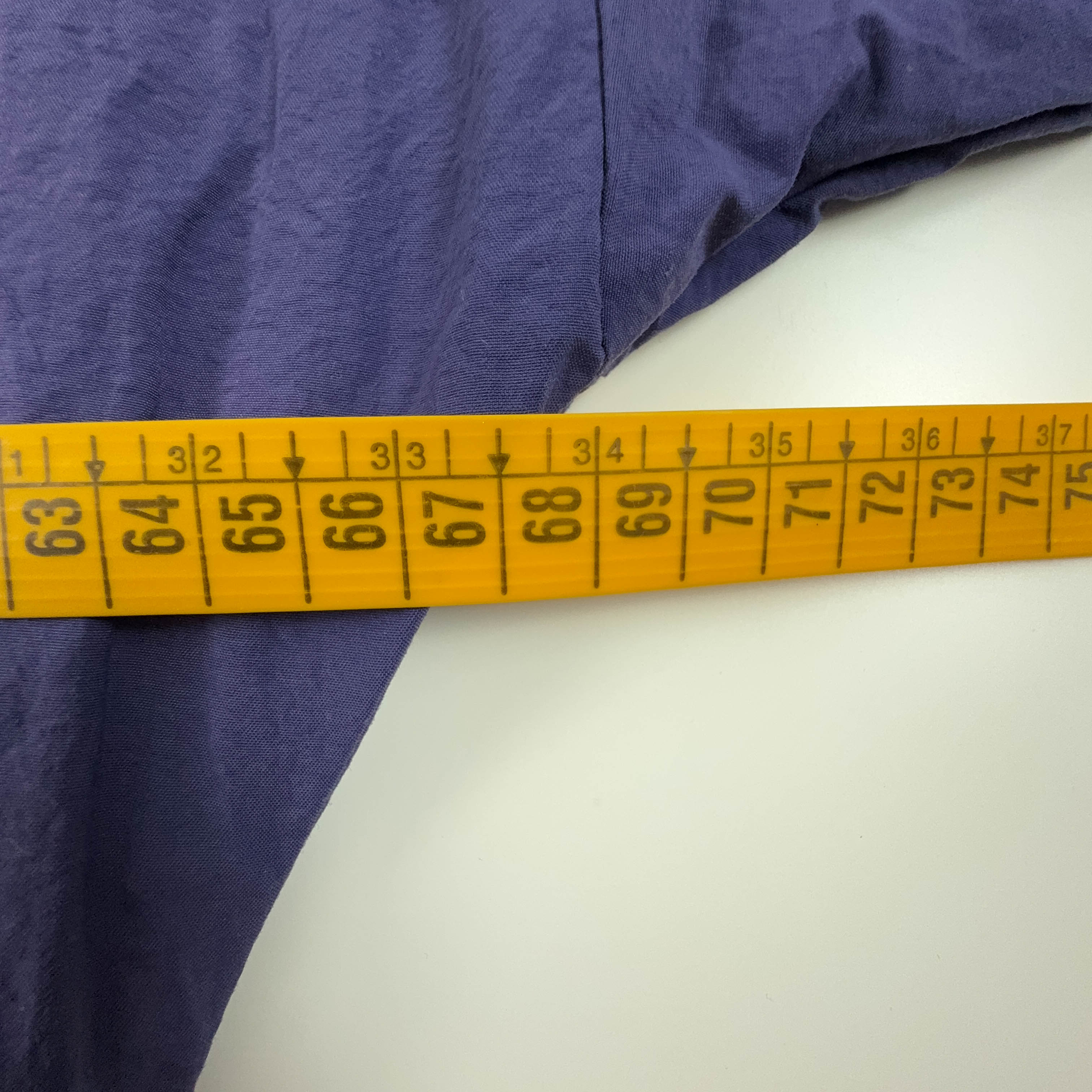 Giacca a vento Adidas Vintage viola anni 90 con zip - Taglia D54 F8 uomo