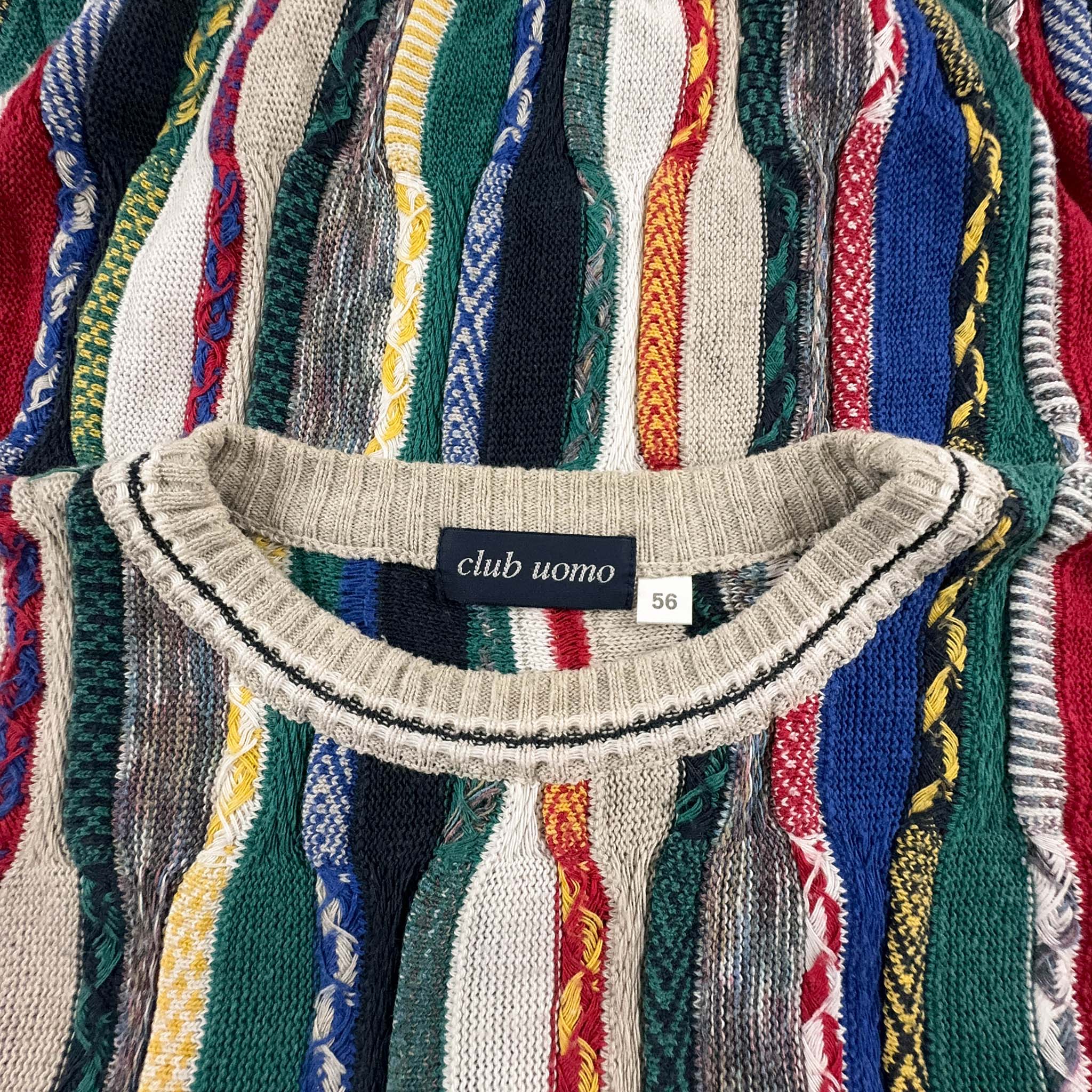 Vintage Multicolor Striped Sweater Size XL Men – VintageEcoes